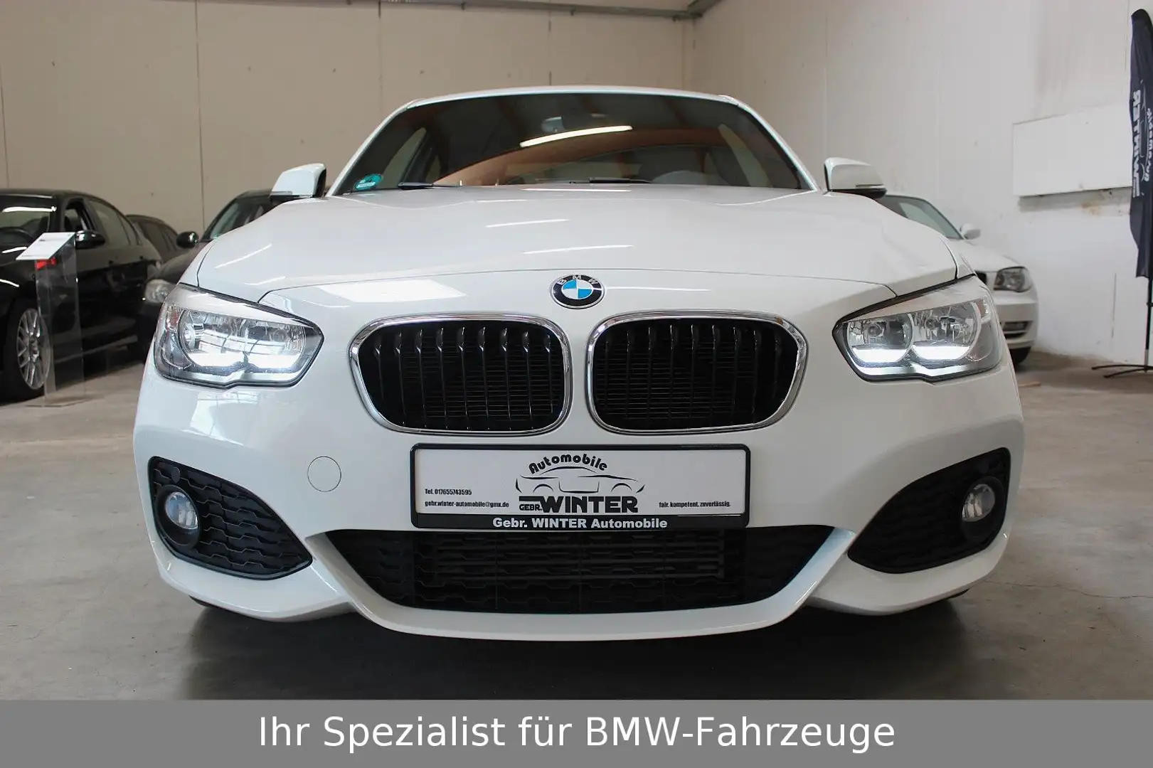 BMW 118 i Facelift M-Paket*Navi*1.Hand*wenig Km Bianco - 2