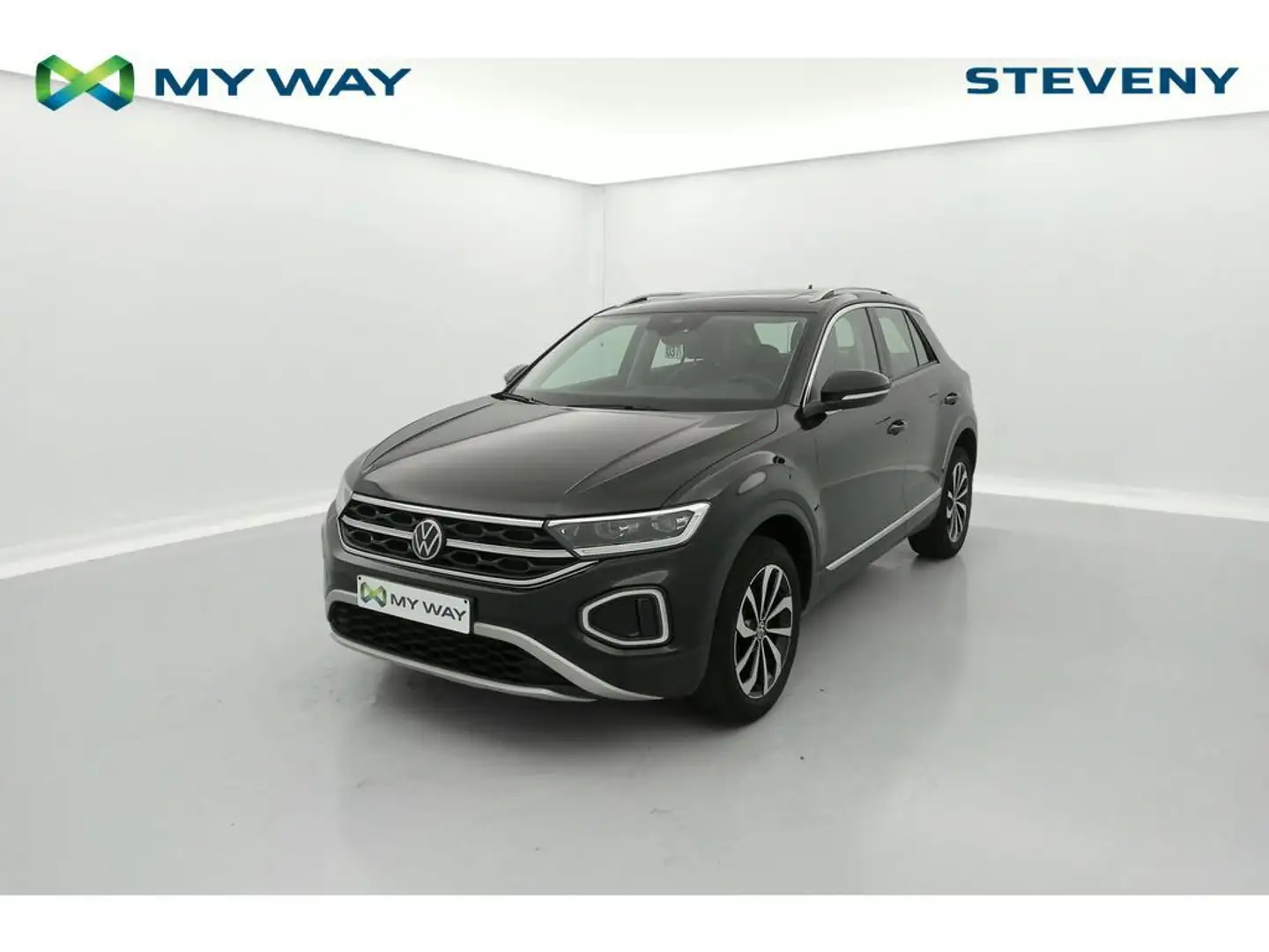 Volkswagen T-Roc T-Roc Style Business 1.0 TSI OPF 81 kW (110 ch) 6  Gris - 1