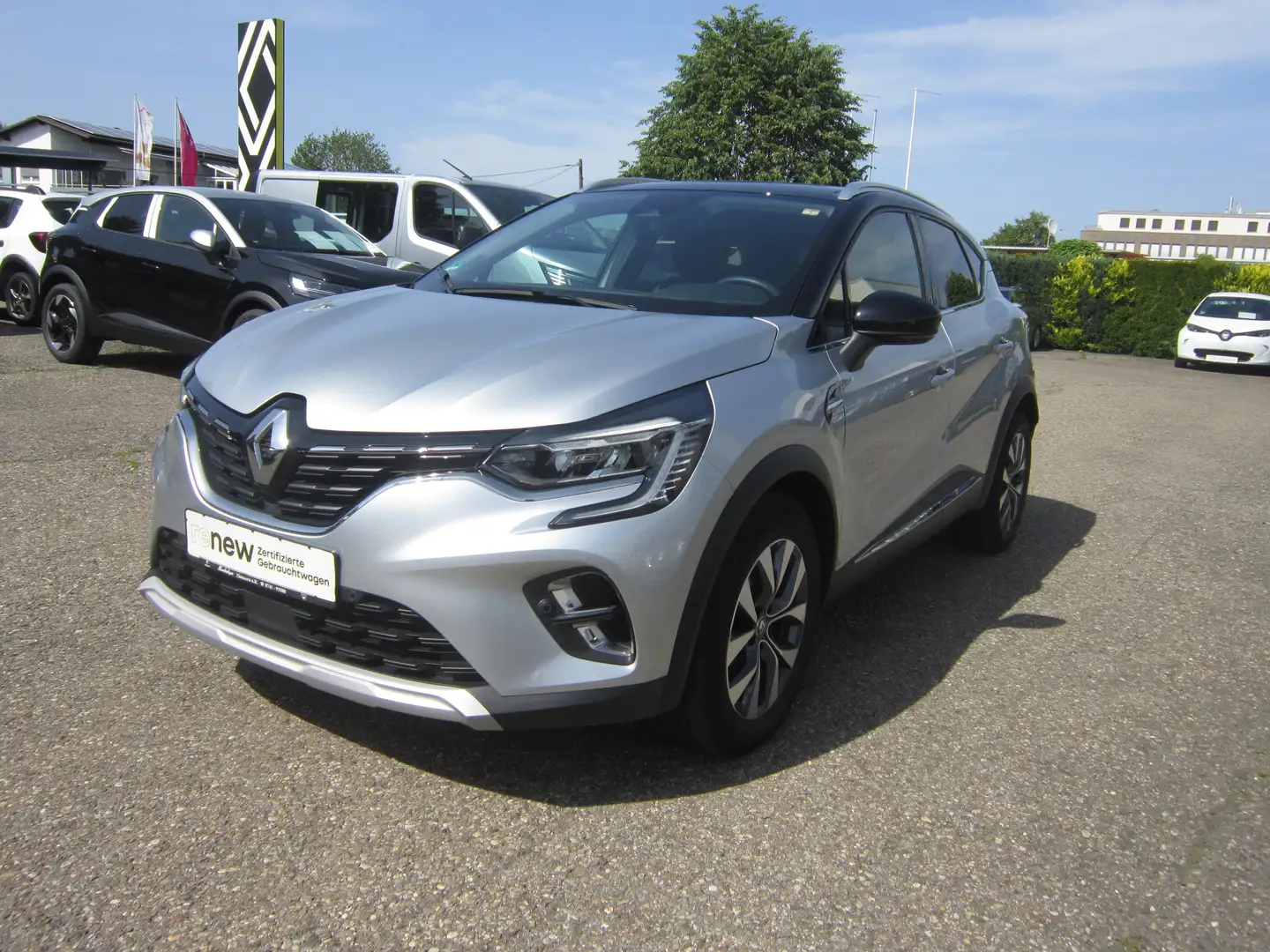 Renault Captur TCe 130 GPF INTENS. Sitzheizung, Navigation, Silber - 1