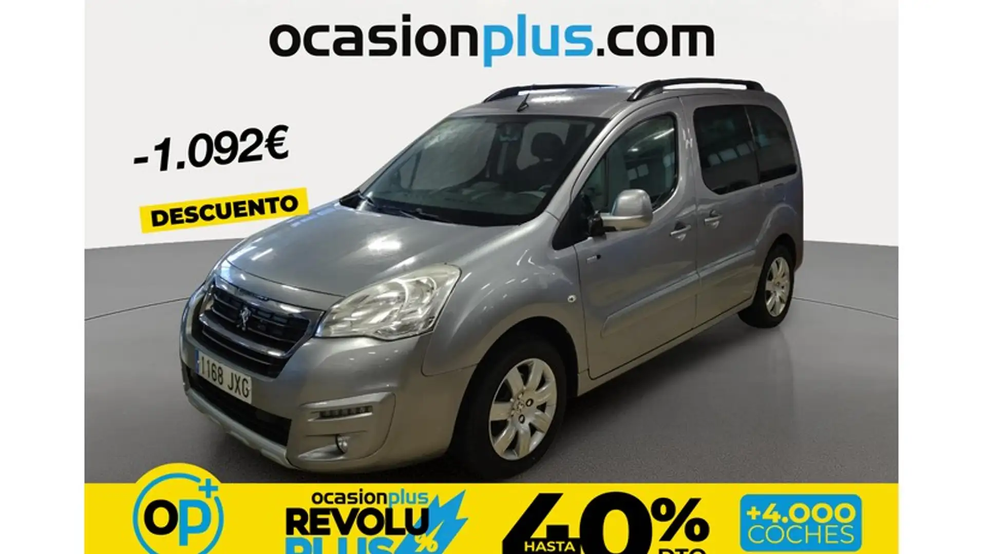 Peugeot Partner Tepee 1.6BlueHDI Style 120 Grau - 1