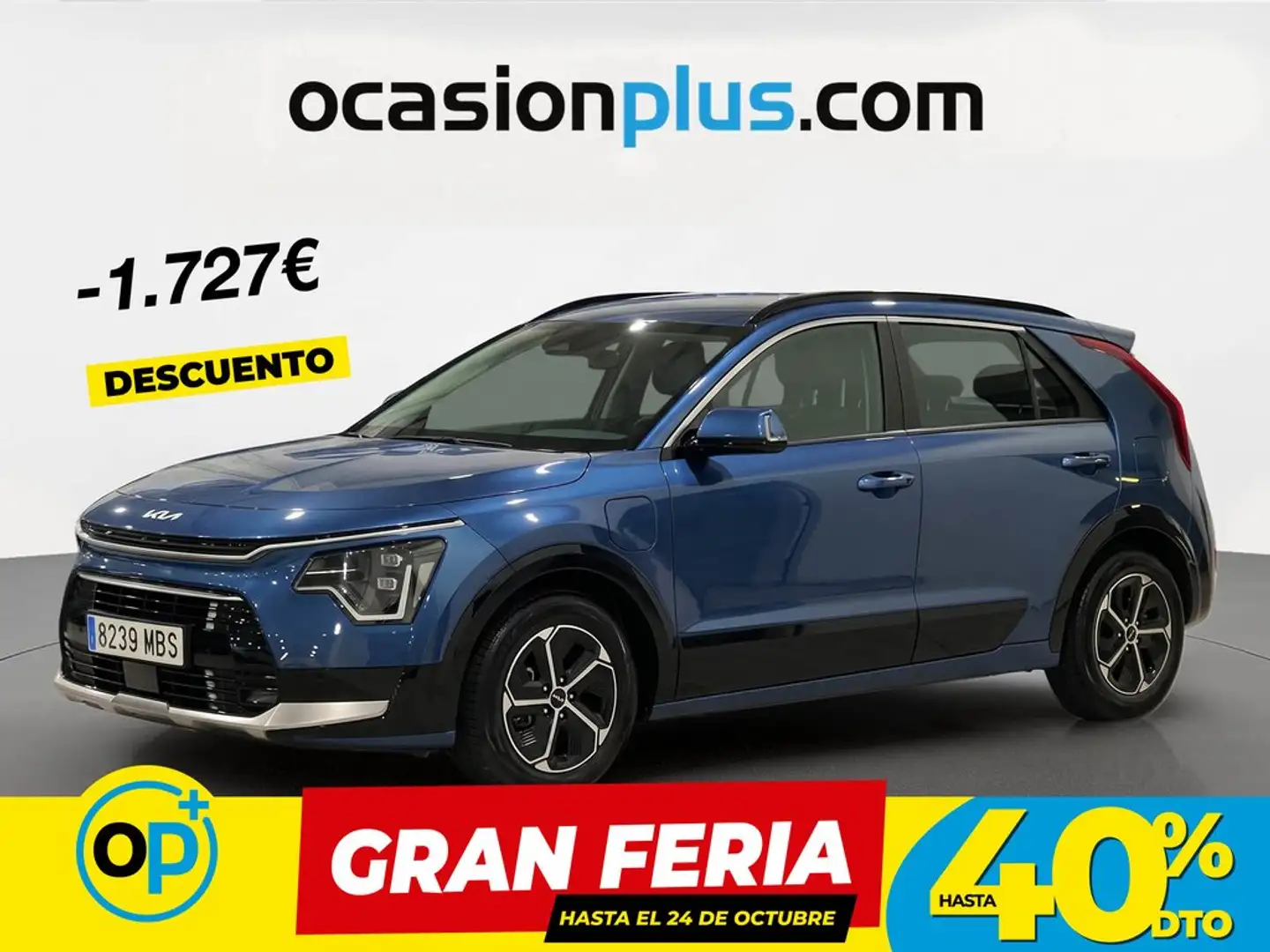 Kia Niro 1.6 PHEV Drive 183 Azul - 1