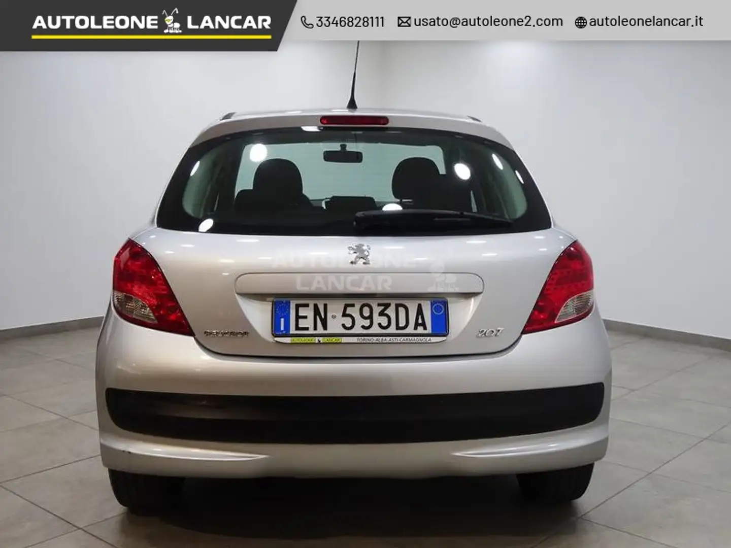 Peugeot 207 5p 1.4 Energie 75cv GPL OK NEOPATENTATI Grigio - 2
