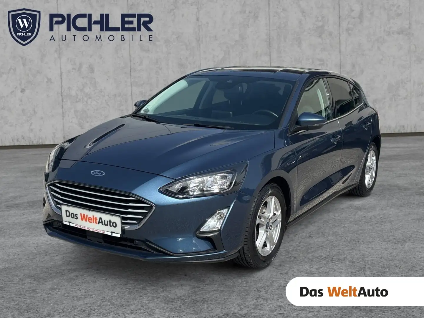 Ford Focus 1,0 EcoBoost Trend Blau - 1