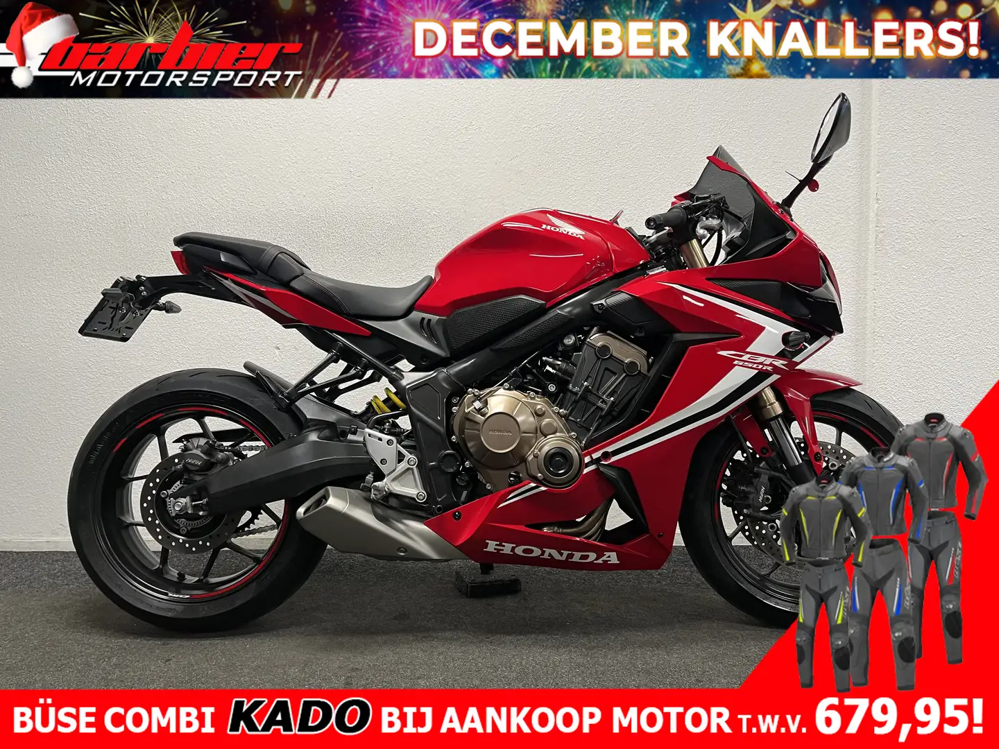 Honda CBR 650 R Rouge - 1