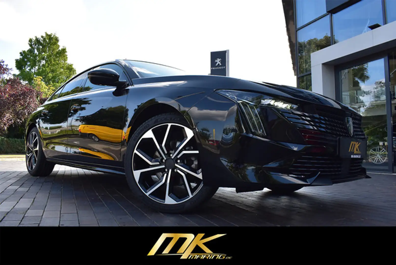 Peugeot 508 PT 130 EAT8 ALLURE*MATRIX*FACELIFT*CARPLAY* Zwart - 2