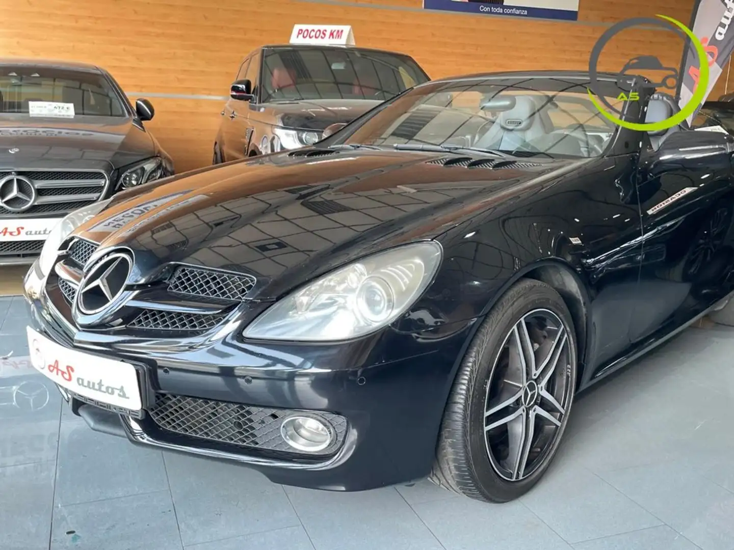 Mercedes-Benz SLK 200 K Negro - 1