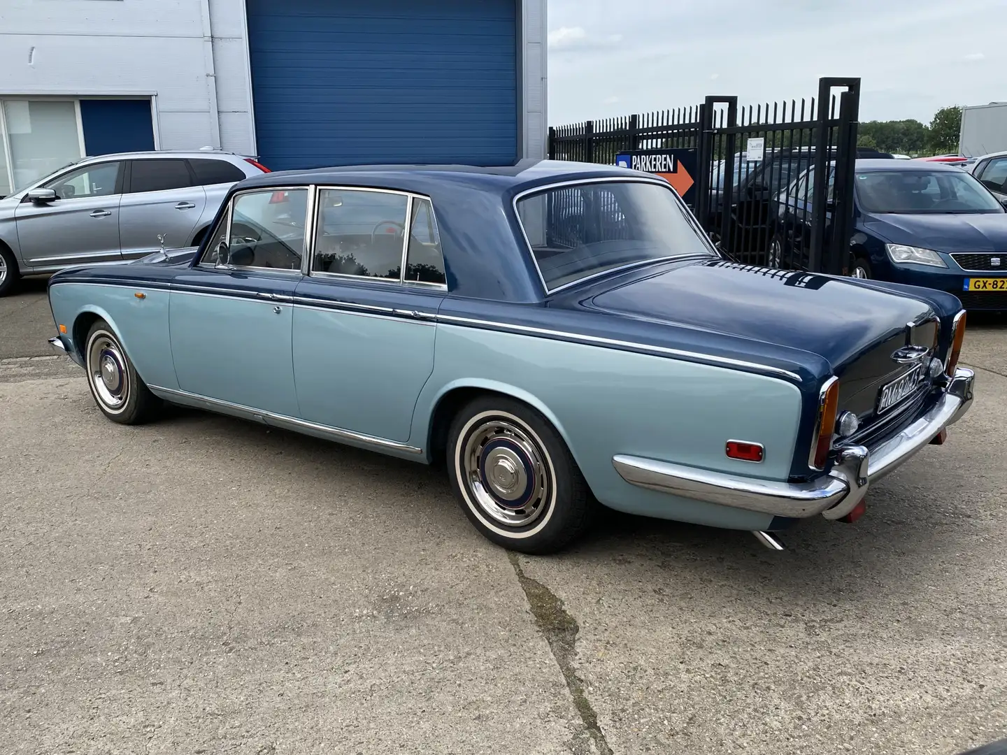 Rolls-Royce Silver Shadow 6.8 Saloon, BJ 1971, APK EN WEGENBELASTING VRIJ, T Blauw - 2