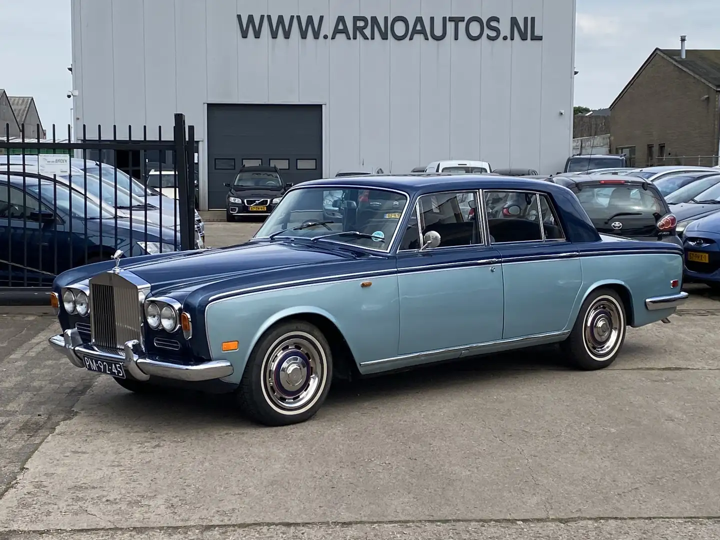 Rolls-Royce Silver Shadow 6.8 Saloon, BJ 1971, APK EN WEGENBELASTING VRIJ, T Blauw - 1