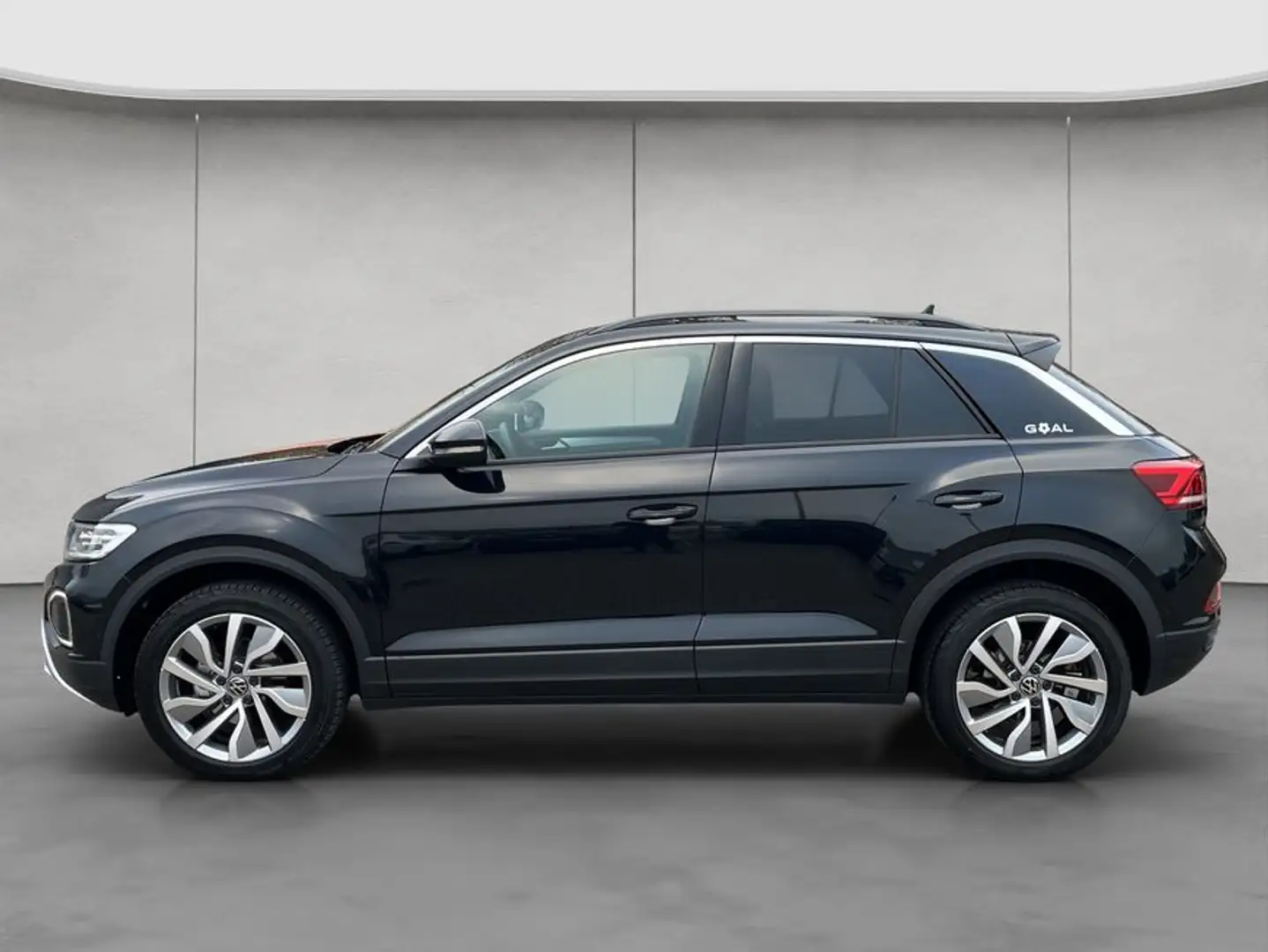 Volkswagen T-Roc 1.5 TSI -Goal- DSG LED/ AHK/ Navi/ RFK Schwarz - 2