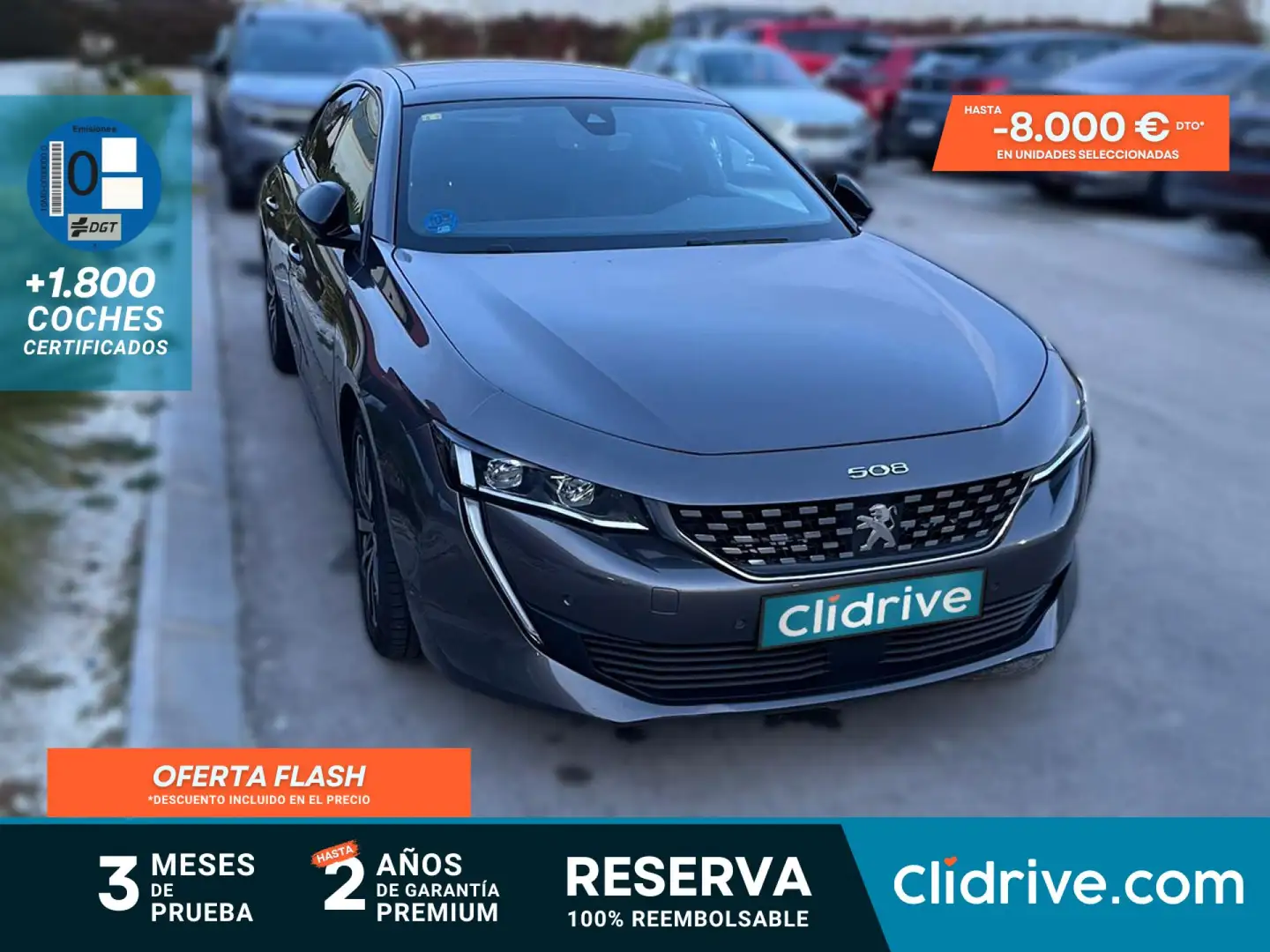 Peugeot 508 5P GT Line 225 e-EAT8 Negro - 1
