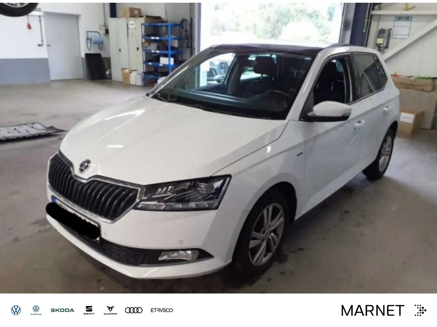 Skoda Fabia 1.0 TSI Ambition Pano*Kamera*SHZ*PDC*ACC Weiß - 1