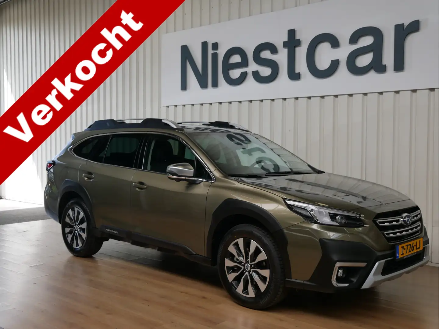 Subaru OUTBACK 2.5i Premium Eye-Sight / Navigatie / Apple Carplay Vert - 1