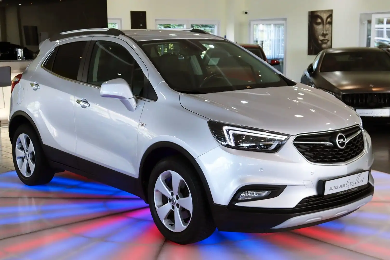 Opel Mokka X Ultimate Automatik*LEDER*NAVI*LED*KAMERA Argent - 2
