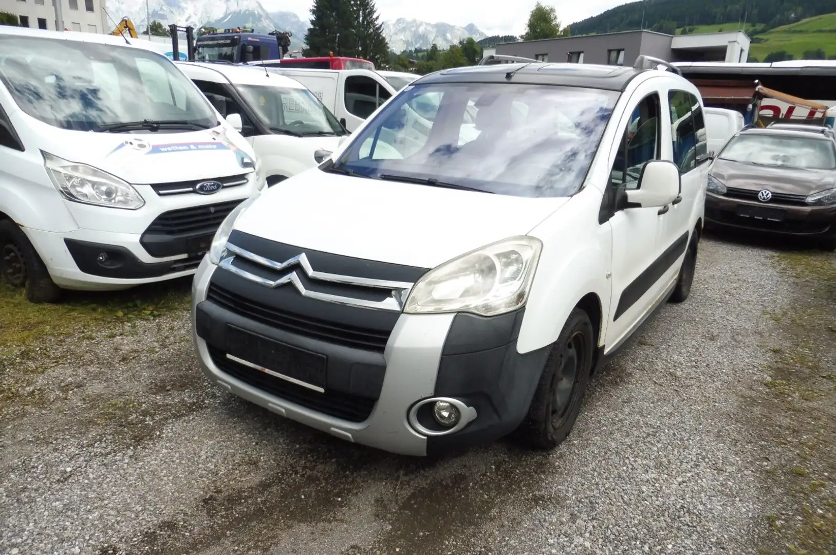 Citroen Berlingo HDi 90 FAP Mullewapp Blanc - 1