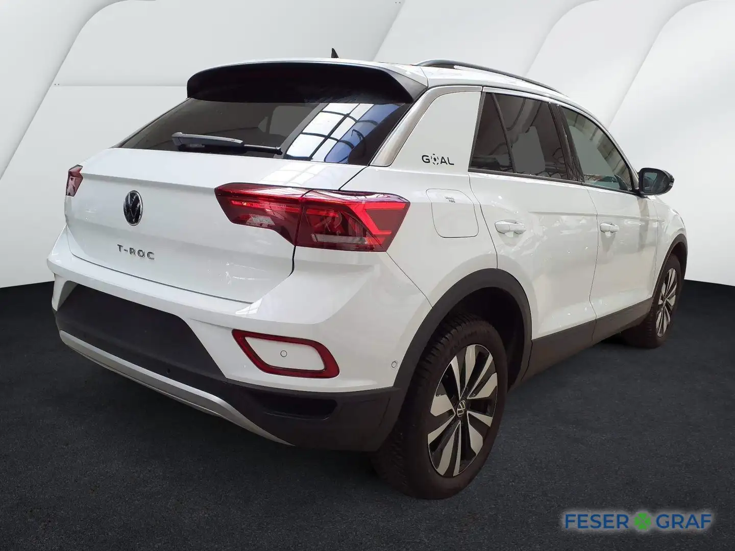 Volkswagen T-Roc Goal 1.0 TSI ACC Navi LED Side Assist Weiß - 2