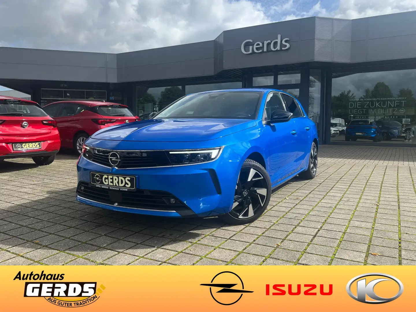 Opel Astra Elegance Blau - 1