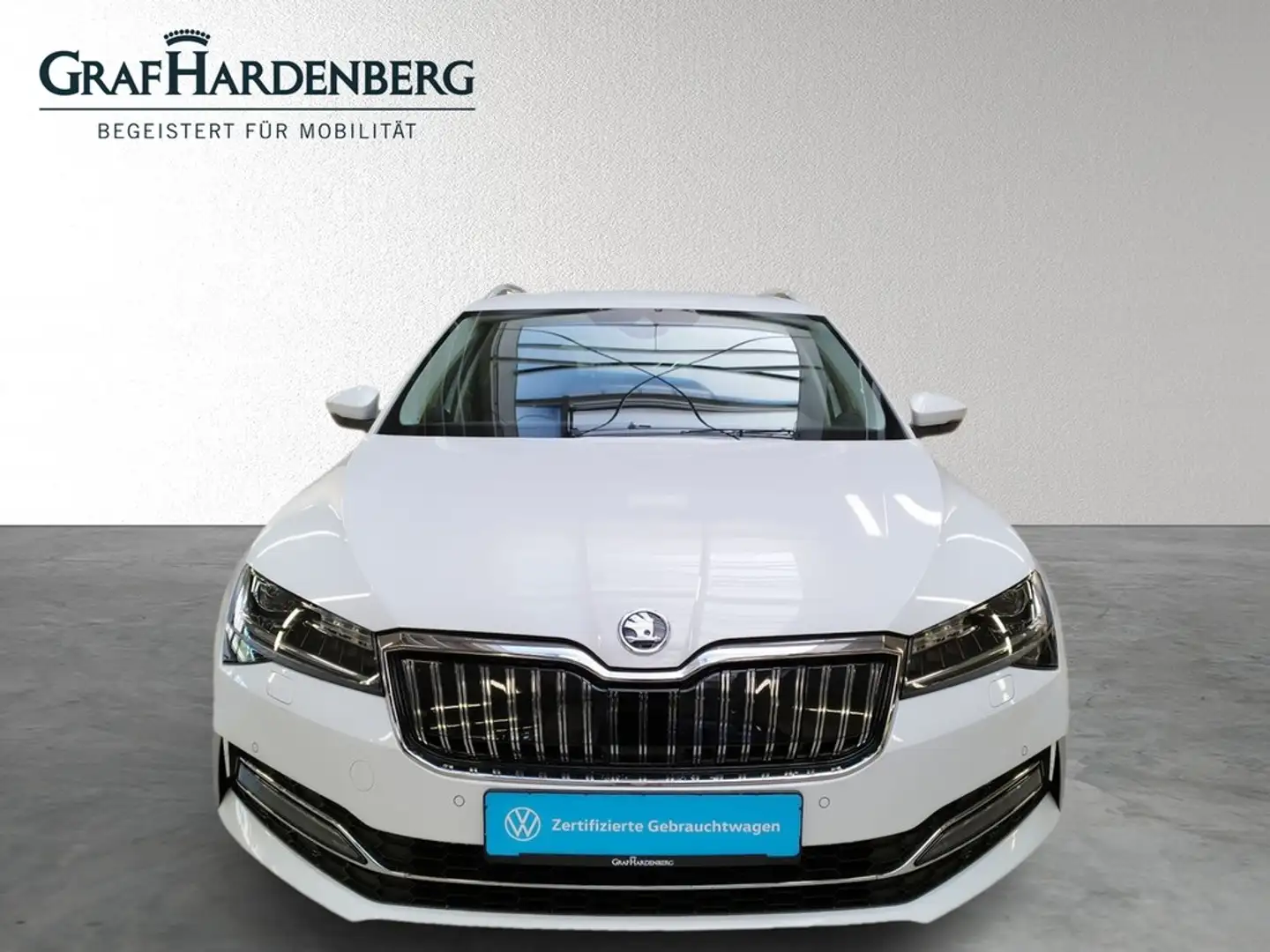 Skoda Superb Combi 1.4 TSI e-TEC DSG Style Matrix GRA Weiß - 2