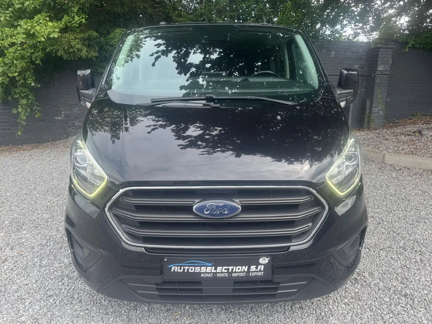 Ford Transit Custom 2.0 TDCi*DOUBLE CABINE*5PLACES*TVA DEDUCTIBLE Noir - 2
