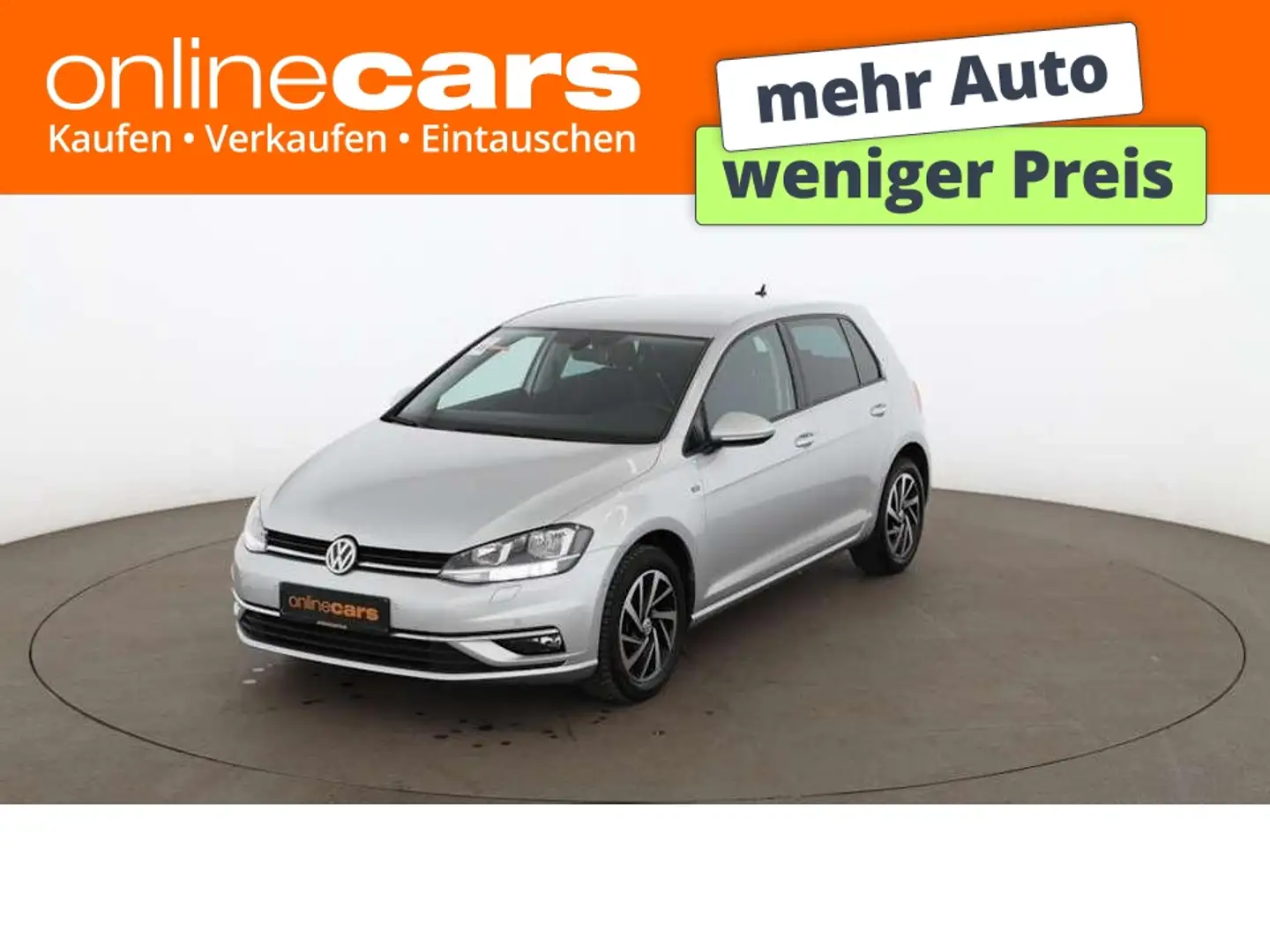 Volkswagen Golf VII 1.6 TDI Trend Aut RADAR NAVI SITZHZG PDC Silber - 1