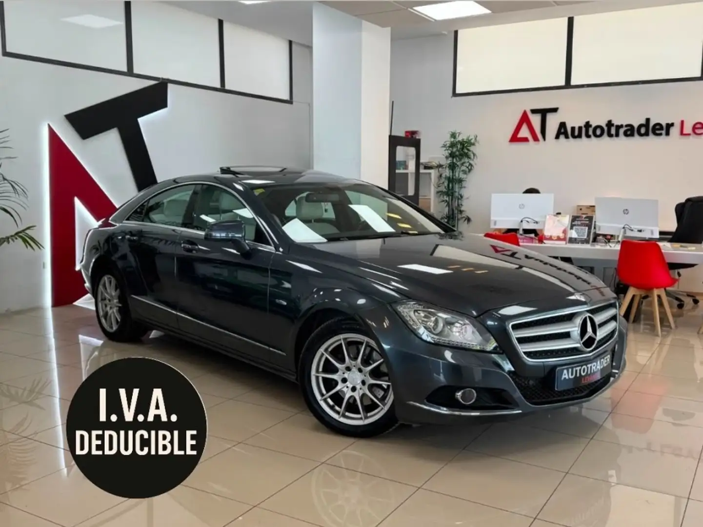 Mercedes-Benz CLS 350 350CDI BE (9.75) Aut. Gris - 1