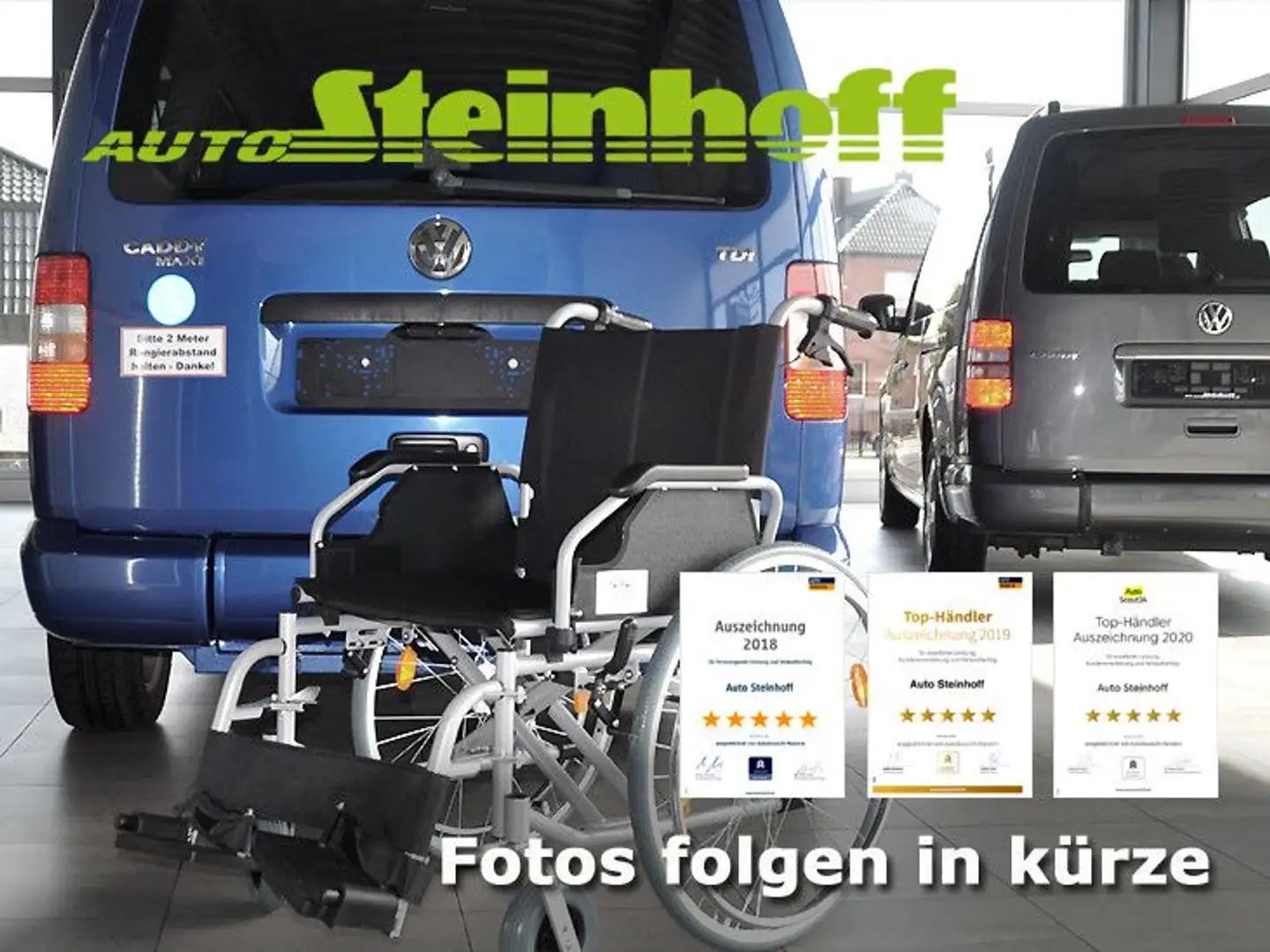 Volkswagen Caddy Life Maxi Automatik Rollstuhlgerecht Noir - 1