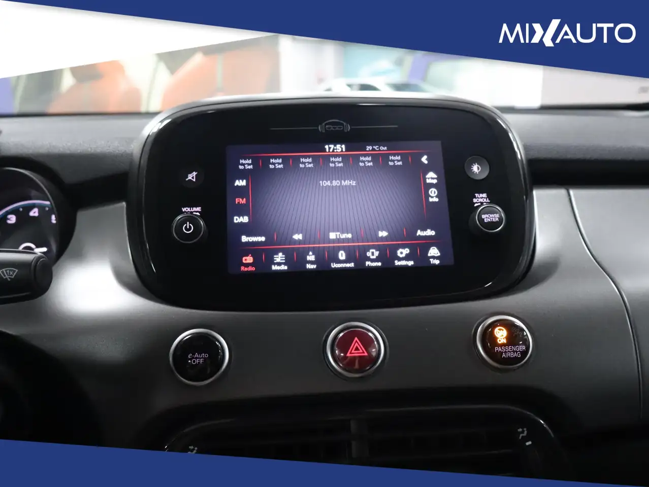 Fiat 500 X Sport 1.5 T4 Hybrid 130cv DCT EU6, миниатюра 13