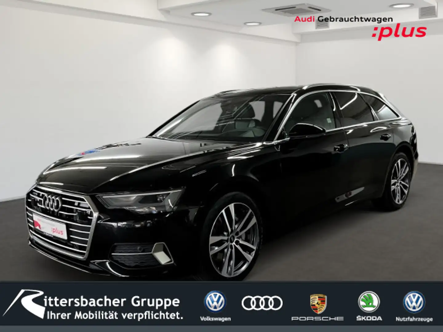 Audi A6 50 TDI quattro sport PANO Navi TourPake Schwarz - 1