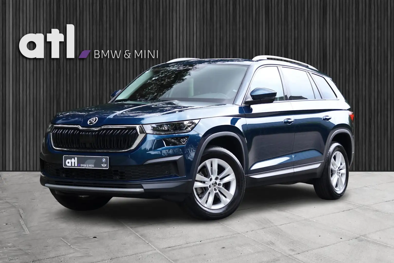 Skoda Kodiaq 1.5 TSI Business Edition 7p. Elektrische trekhaak, Blauw - 1