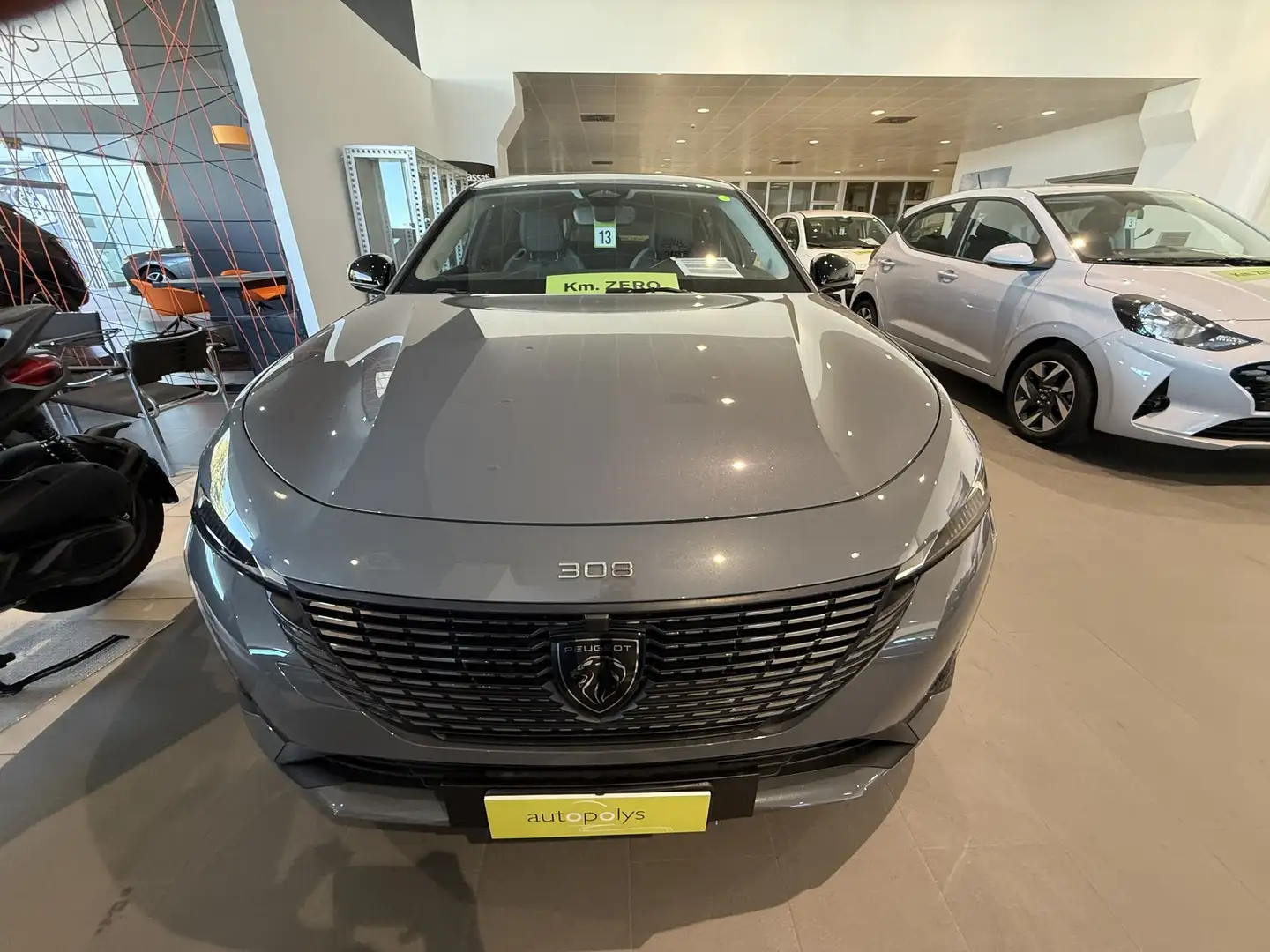Peugeot 308 Hybrid 136 e-DCS6 Allure Grigio - 2