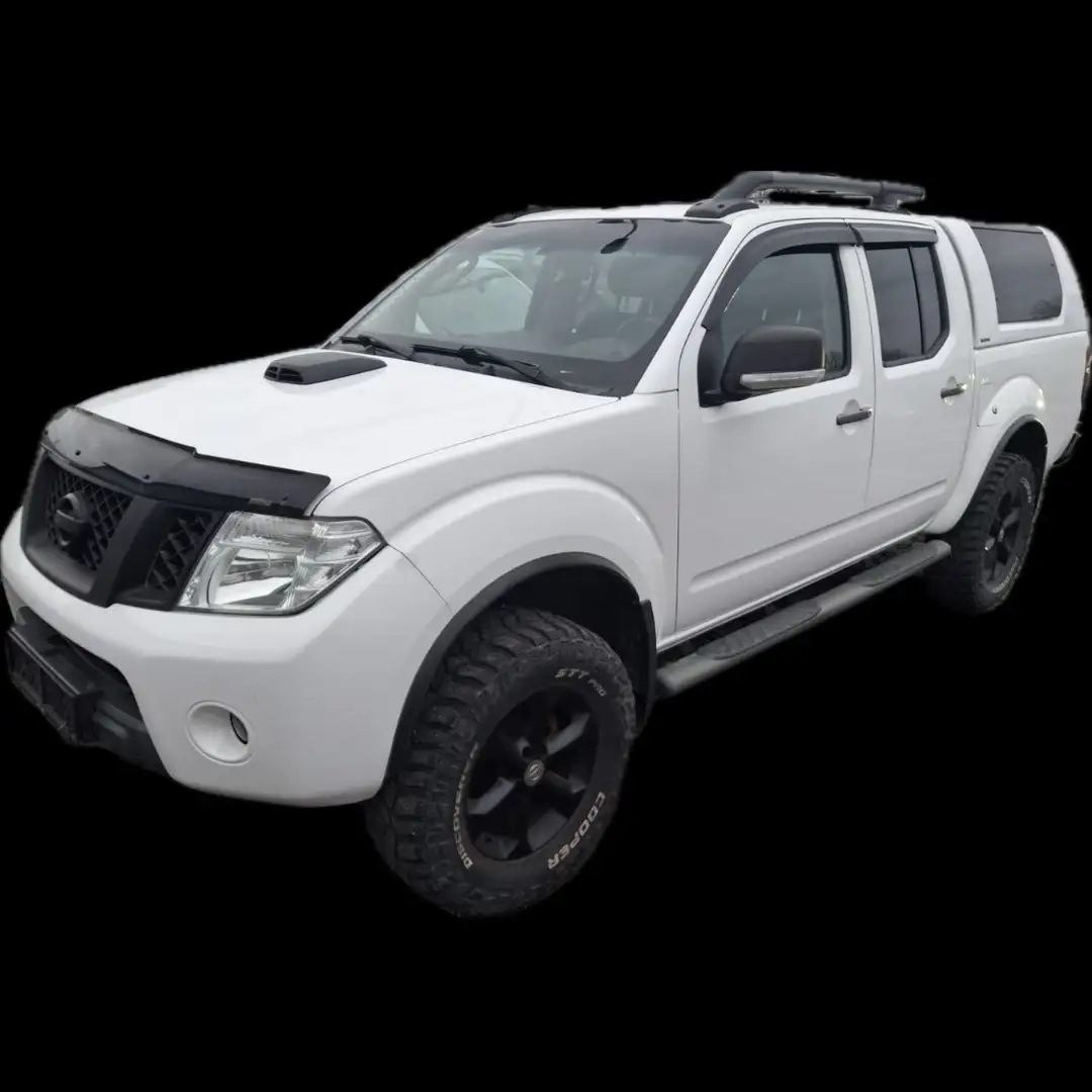 Nissan Navara 2.5 D 4x4 140Kw Bj.2014 107000Km Top Zustand Weiß - 1
