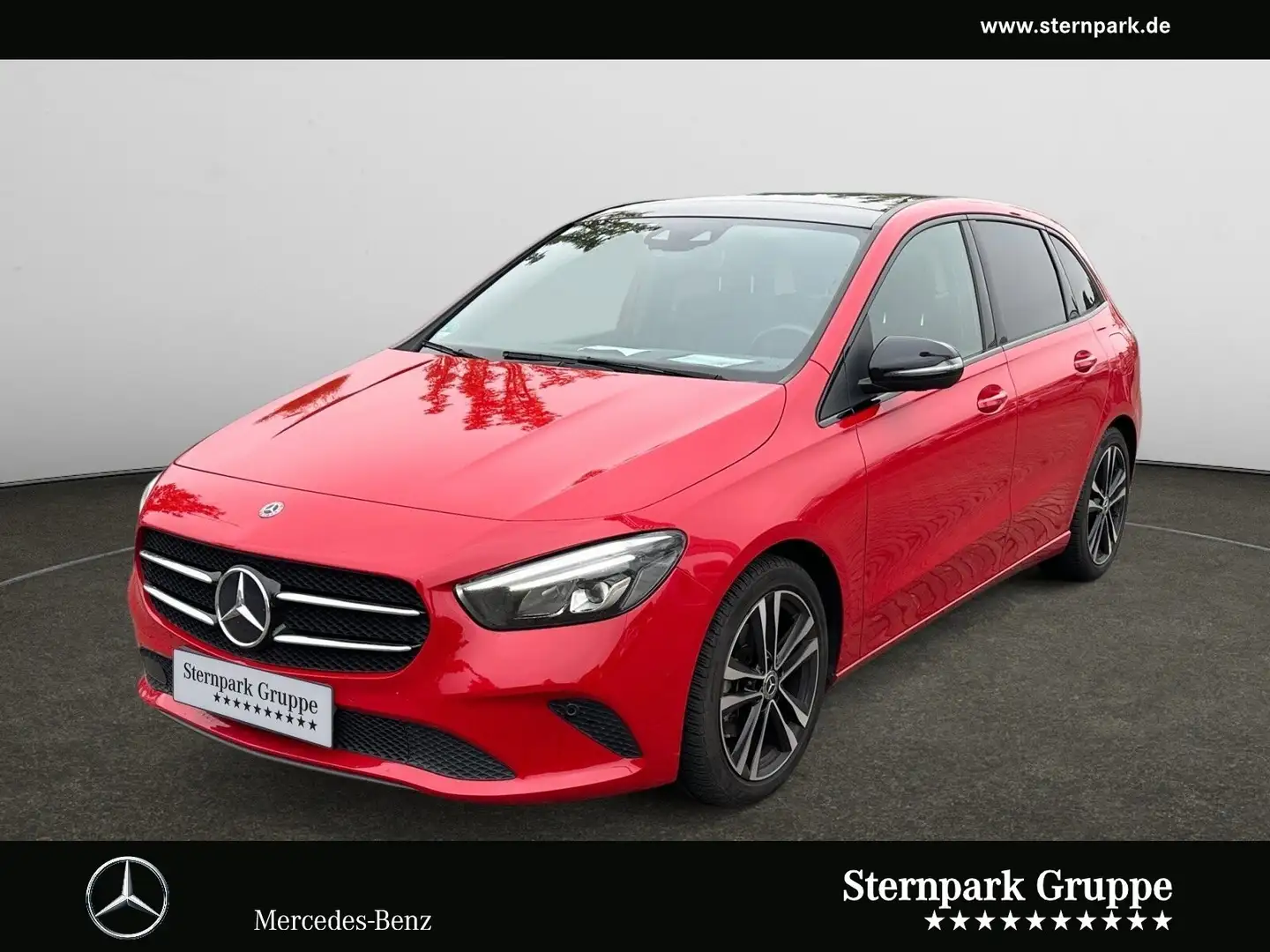 Mercedes-Benz B 200 B 200 Progressive PANORAMA*RFK*LED HP*SPURH.*SHZ Rot - 1