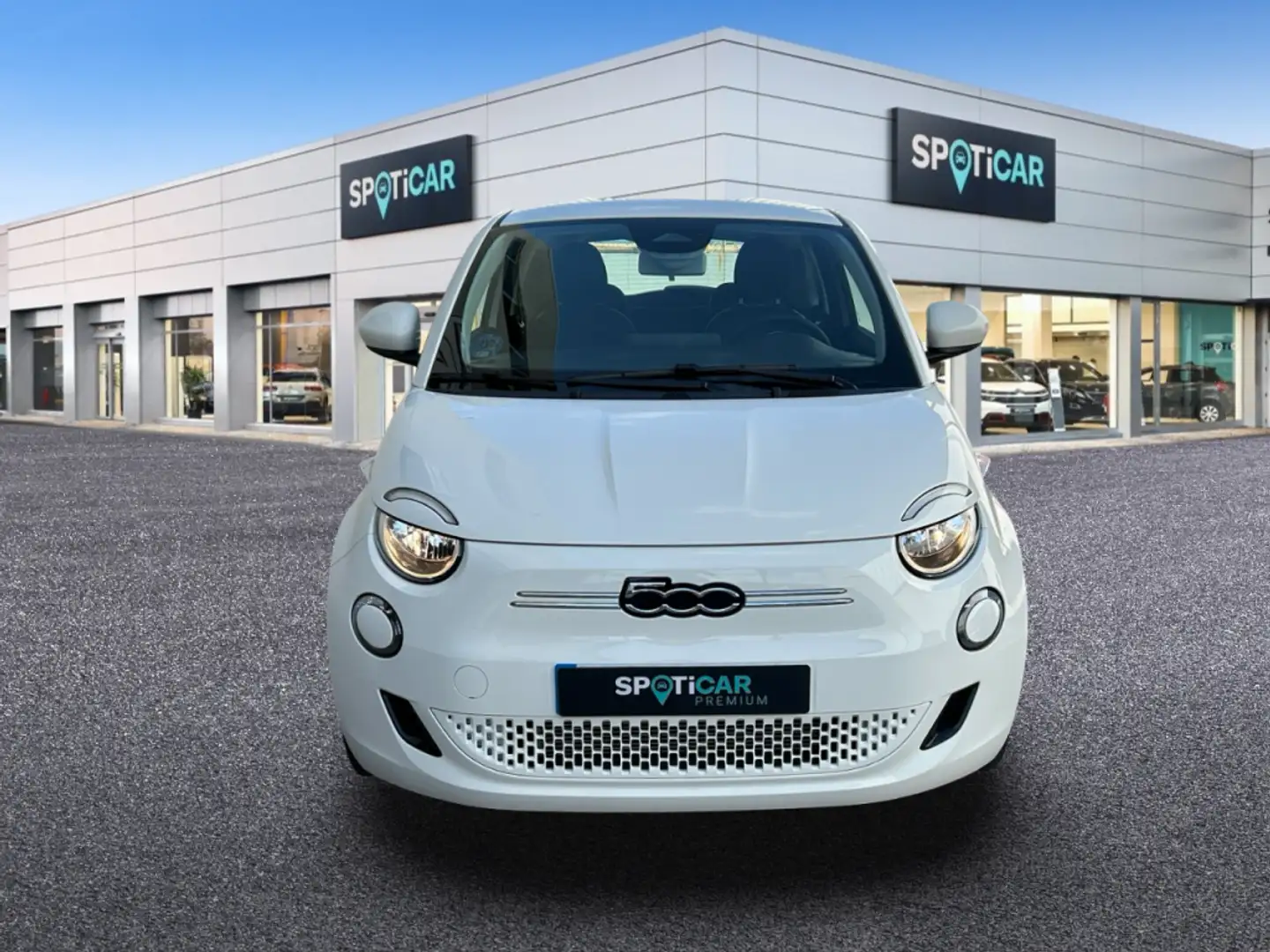 Fiat 500e 70Kw Monotrim Blanc - 2