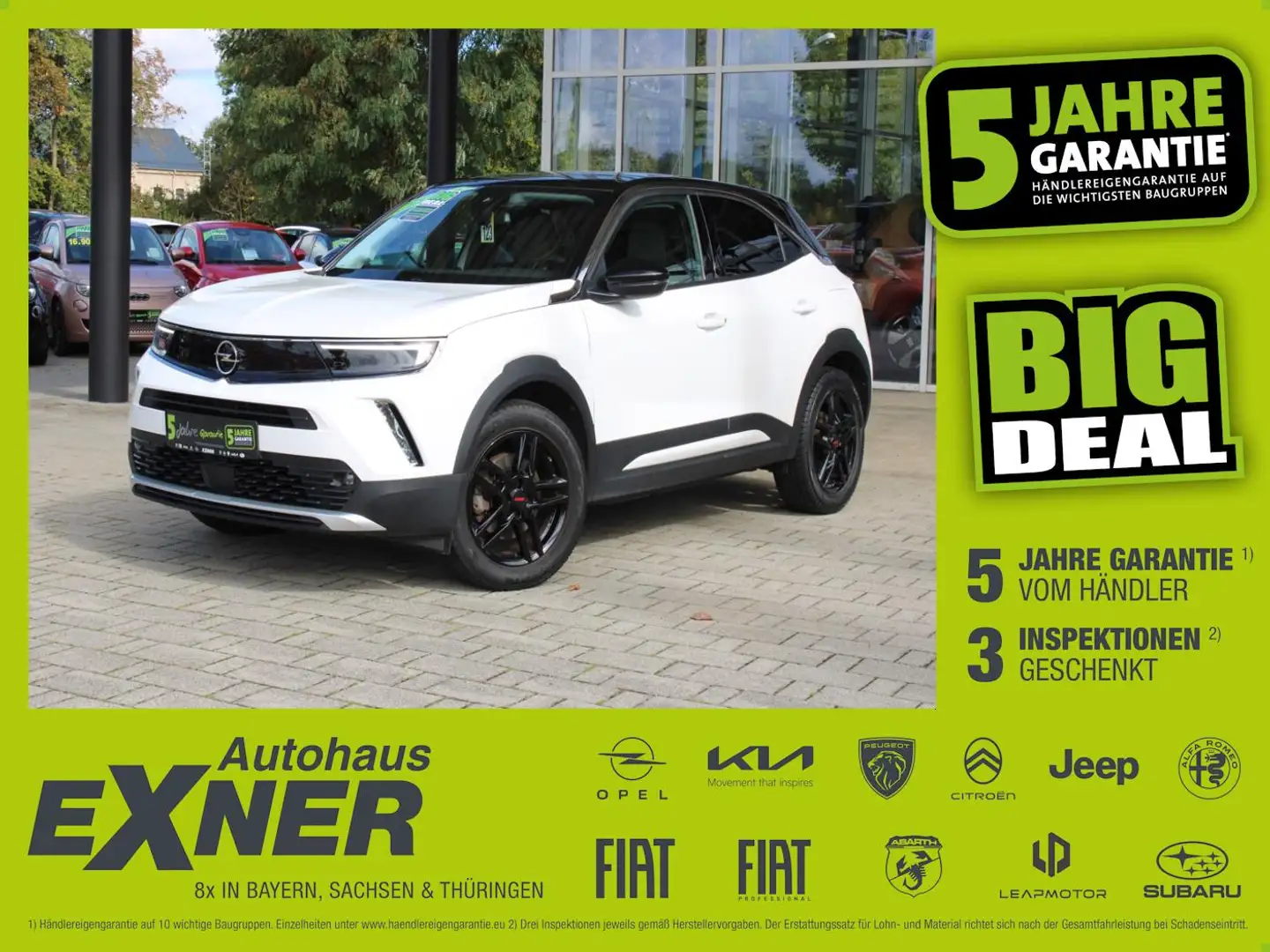 Opel Mokka-E Mokka e ELEGANCE LED+SHZ+Fernlichtass.+Kamera Weiß - 1