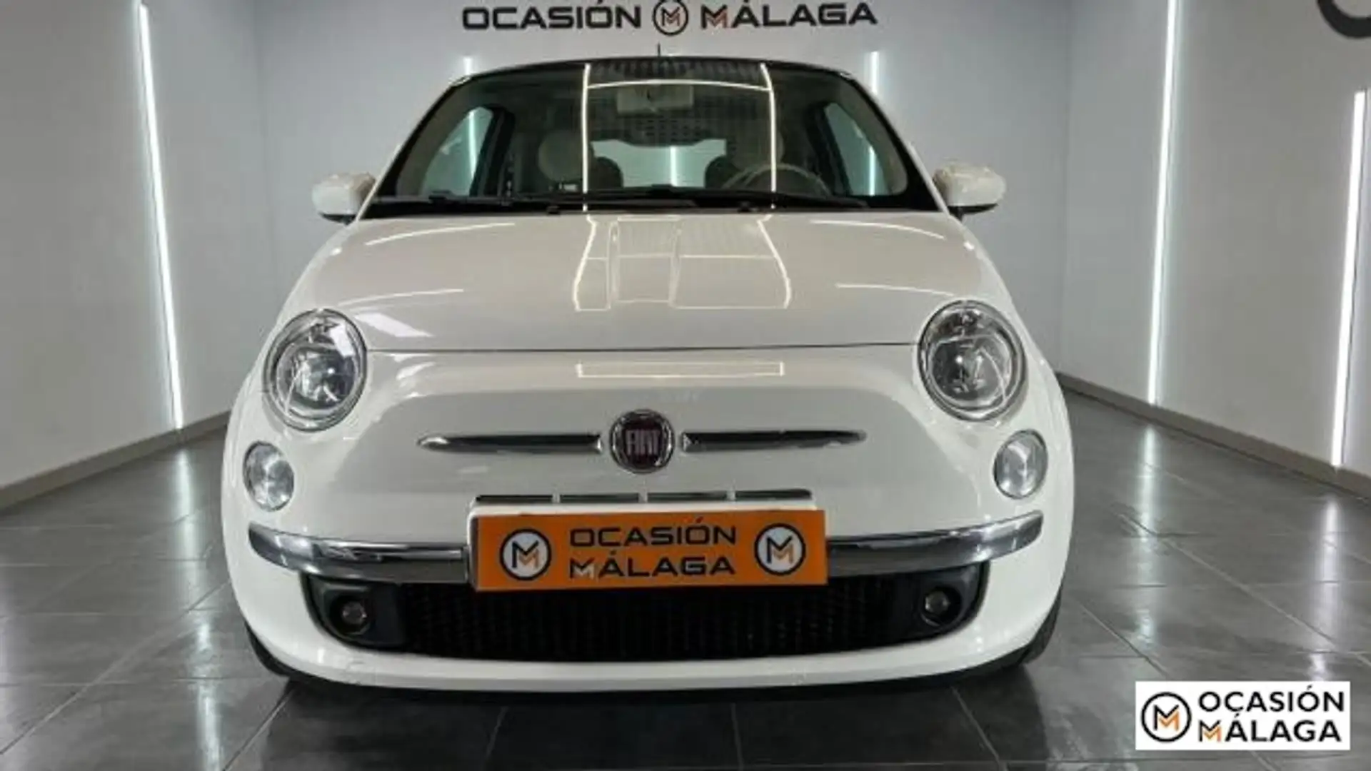 Fiat 500 1.2 Lounge Beżowy - 2