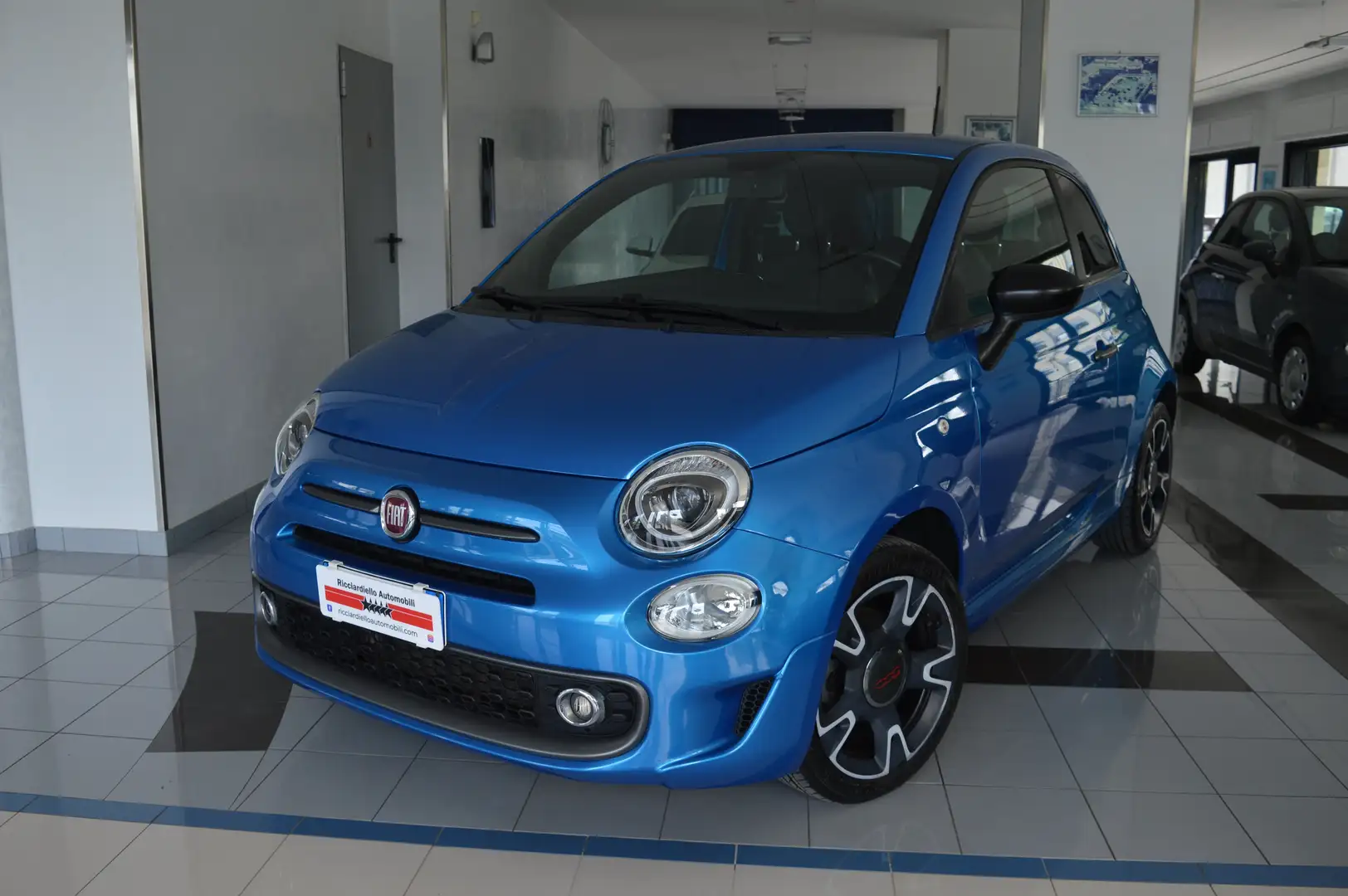 Fiat 500 1.2 S 69Cv GPL - Unica P./neopatentati Bleu - 1