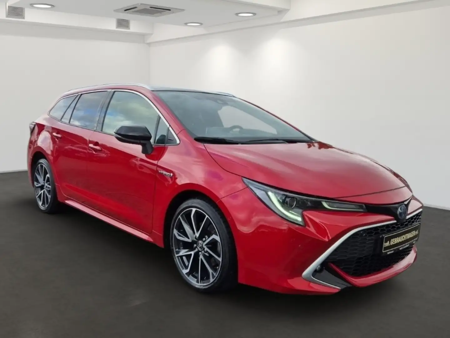 Toyota Corolla Touring Sports Hybrid Lounge AD El. Panodach Sound Rojo - 2