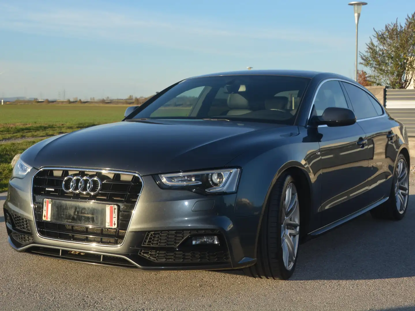Audi A5 A5 SB 2,0 TDI quattro S-tronic 3x S-LINE Grau - 1
