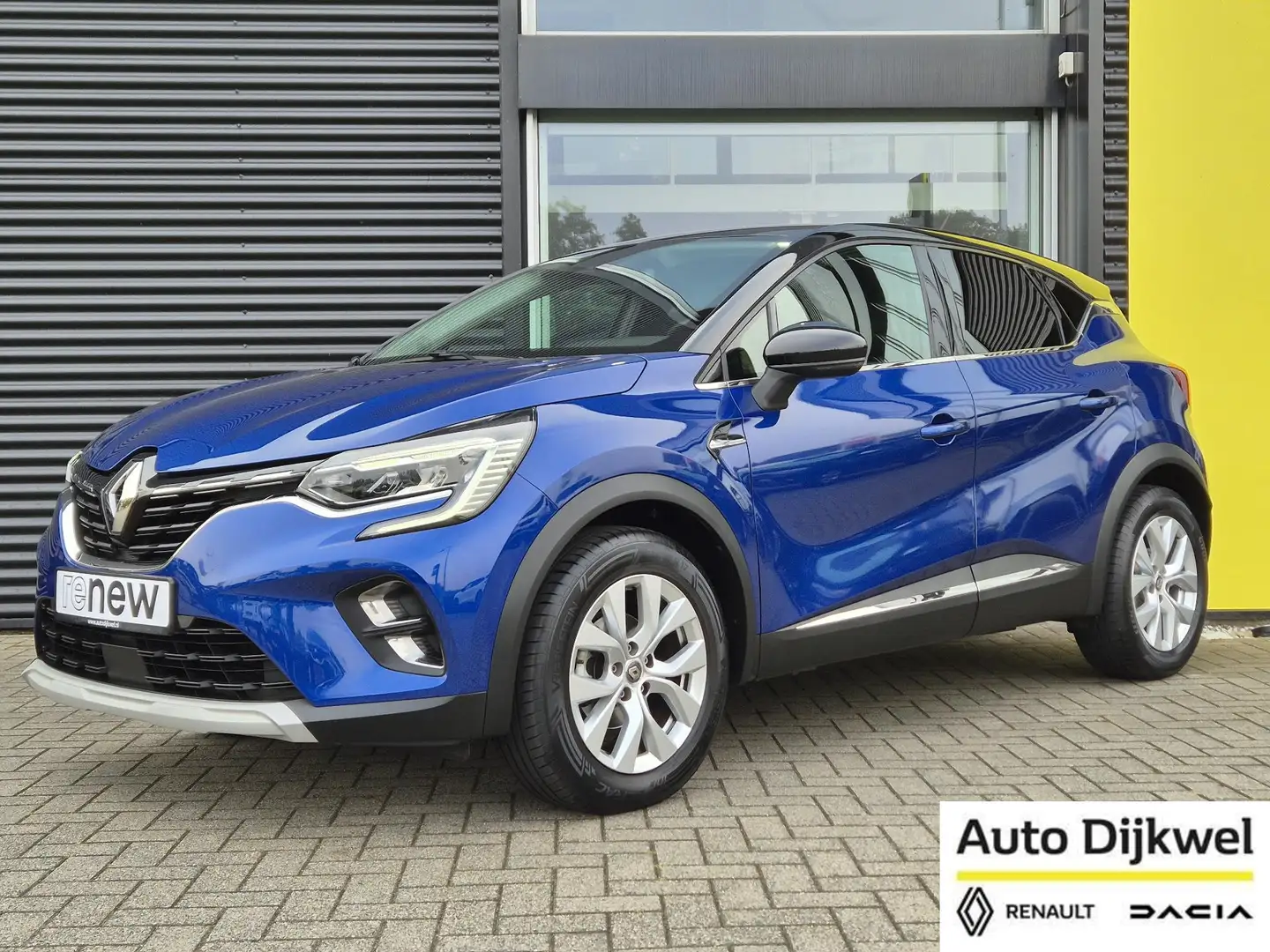 Renault Captur 1.0 TCe 100 Intens Navigatie, Bluetooth, Climate C Blauw - 1