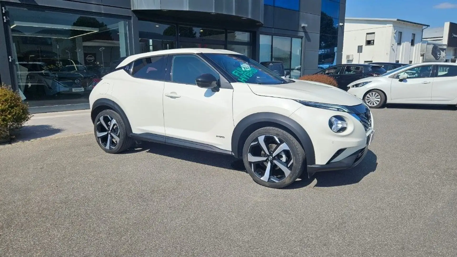 Nissan Juke 1.6 HEV N-Connecta Blanc - 2