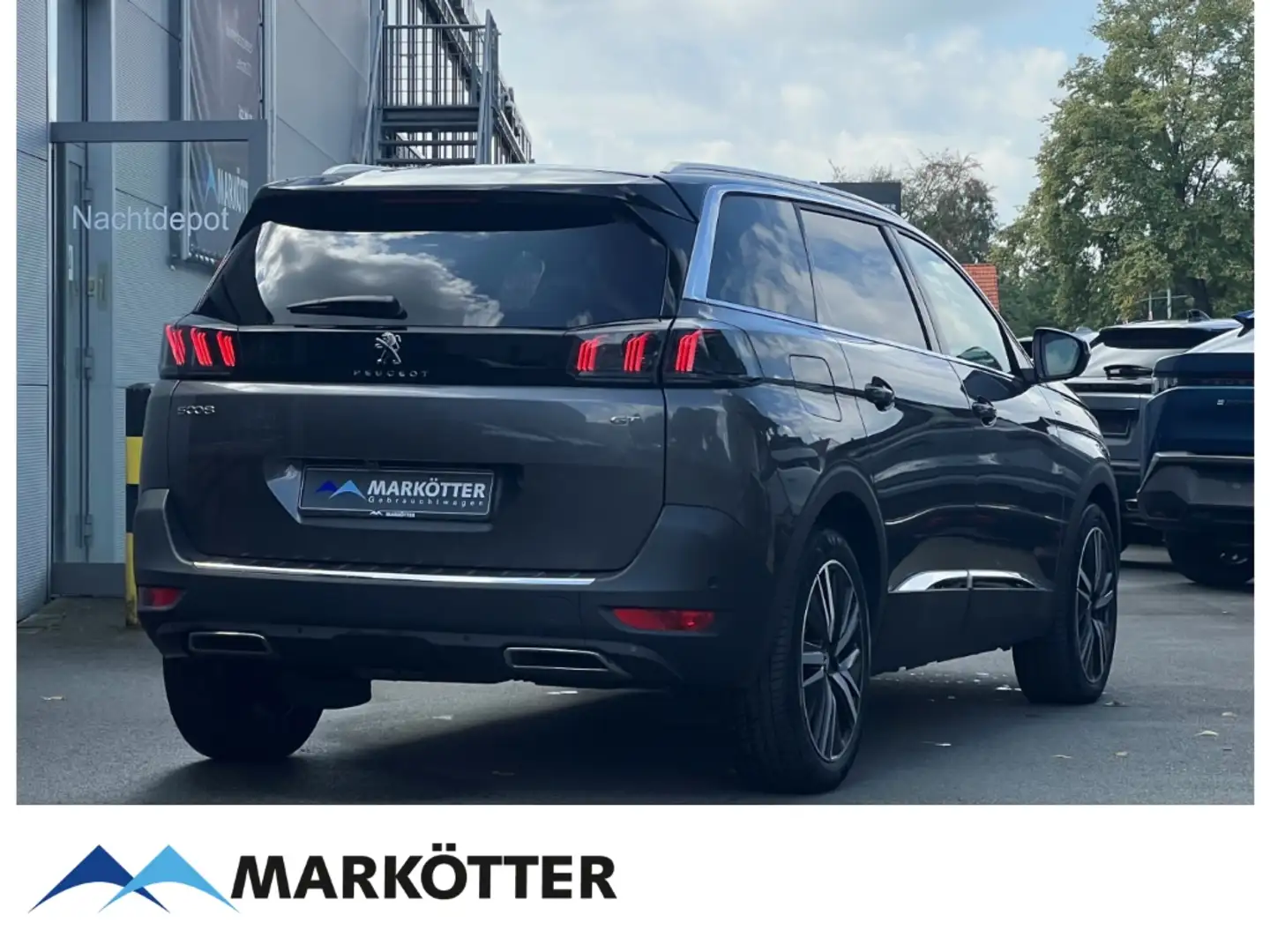 Peugeot 5008 2.0 GT BlueHDi ACC/AHK/BLIS/SHZ/360°/APPLE Grigio - 2