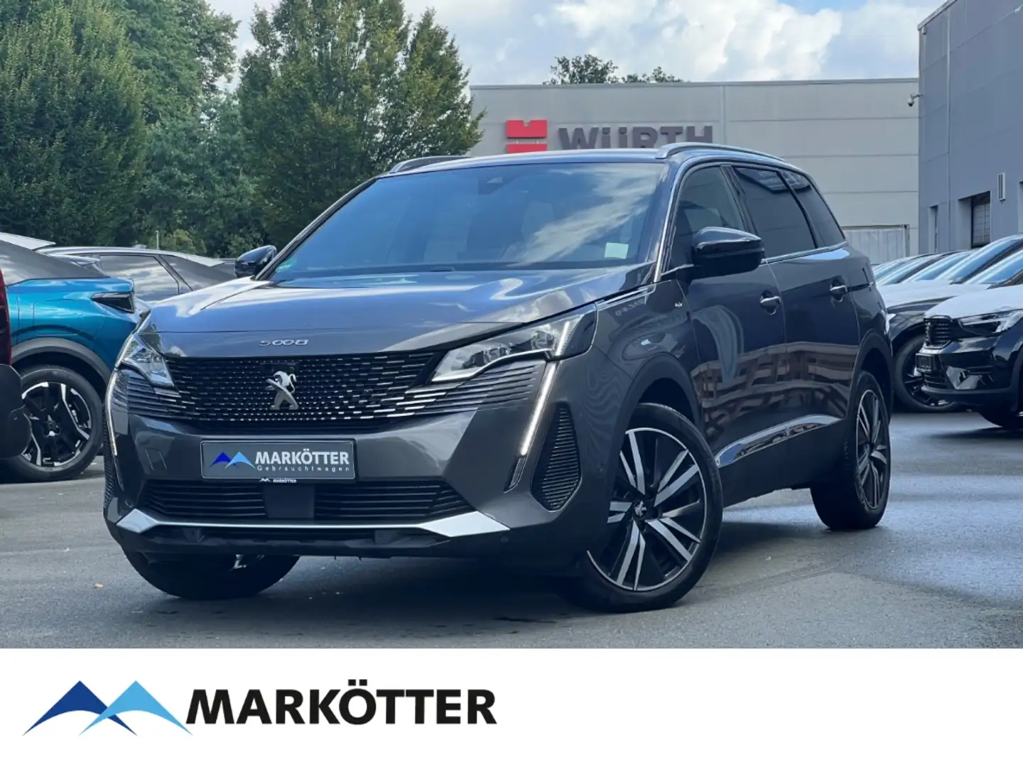 Peugeot 5008 2.0 GT BlueHDi ACC/AHK/BLIS/SHZ/360°/APPLE Grigio - 1