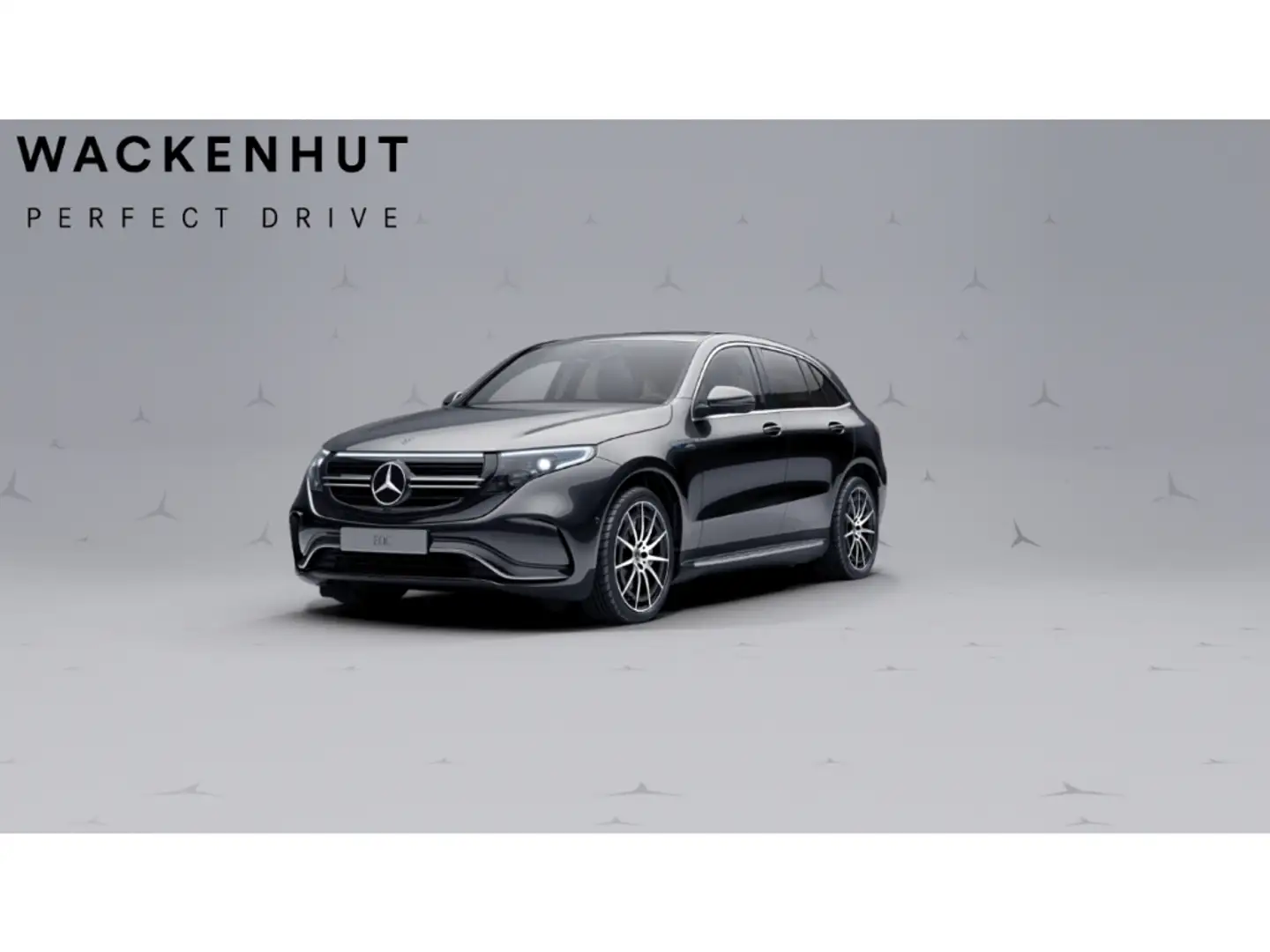 Mercedes-Benz EQC 400 4M AMG LED AHK 360°RFK HUD SCHIEBED.TOTW. Schwarz - 1
