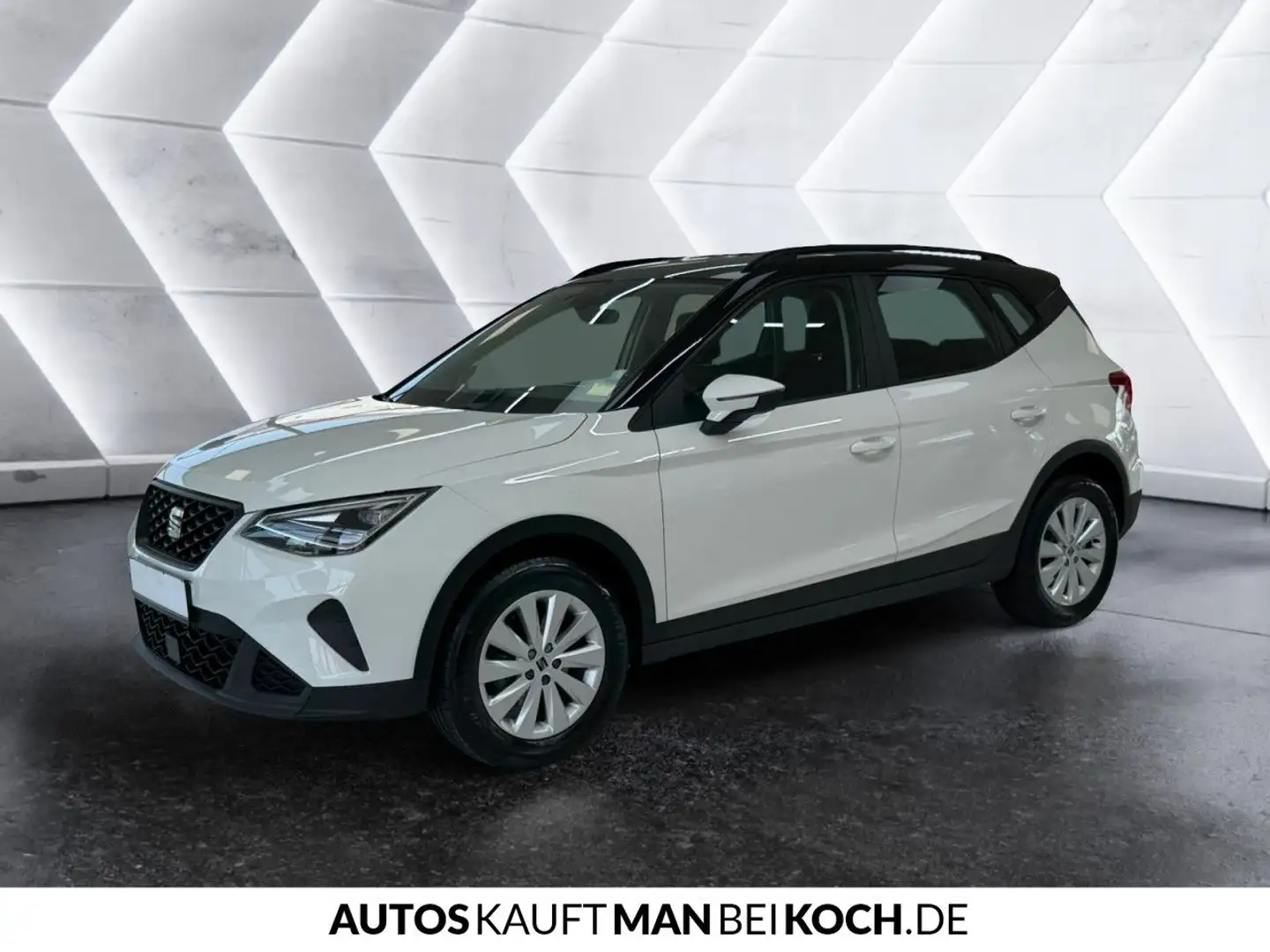 SEAT Arona 1.0 TSI Style NAVI LED PDC FSE KLIMAAUT Weiß - 2