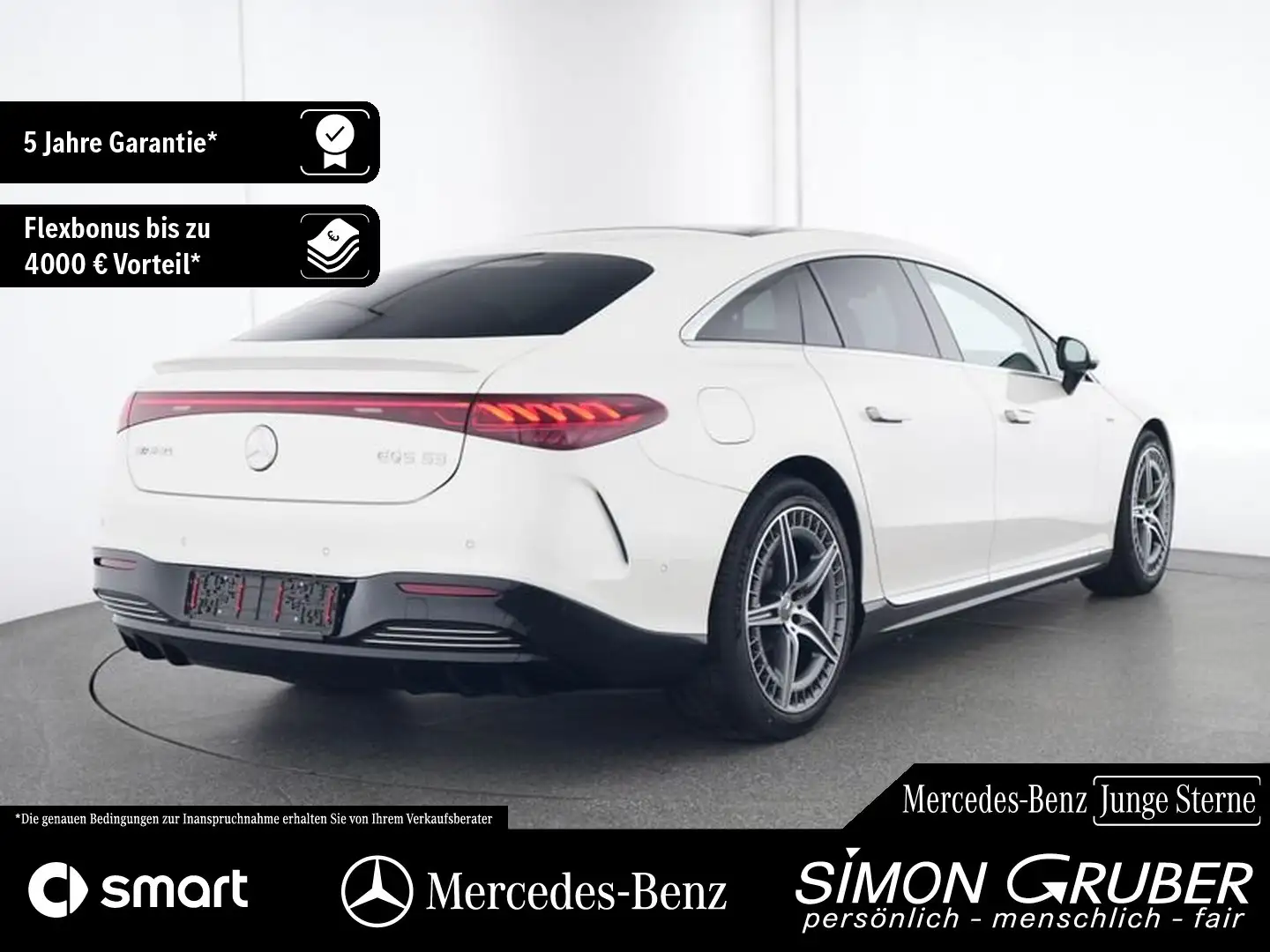 Mercedes-Benz EQS 53 4M+ AMG Premium+ 4*Massage Sitzklima Weiß - 2