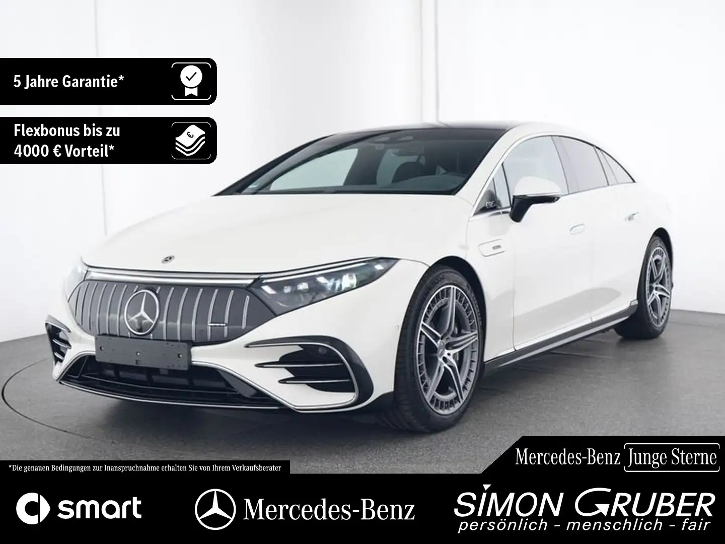 Mercedes-Benz EQS 53 4M+ AMG Premium+ 4*Massage Sitzklima Weiß - 1