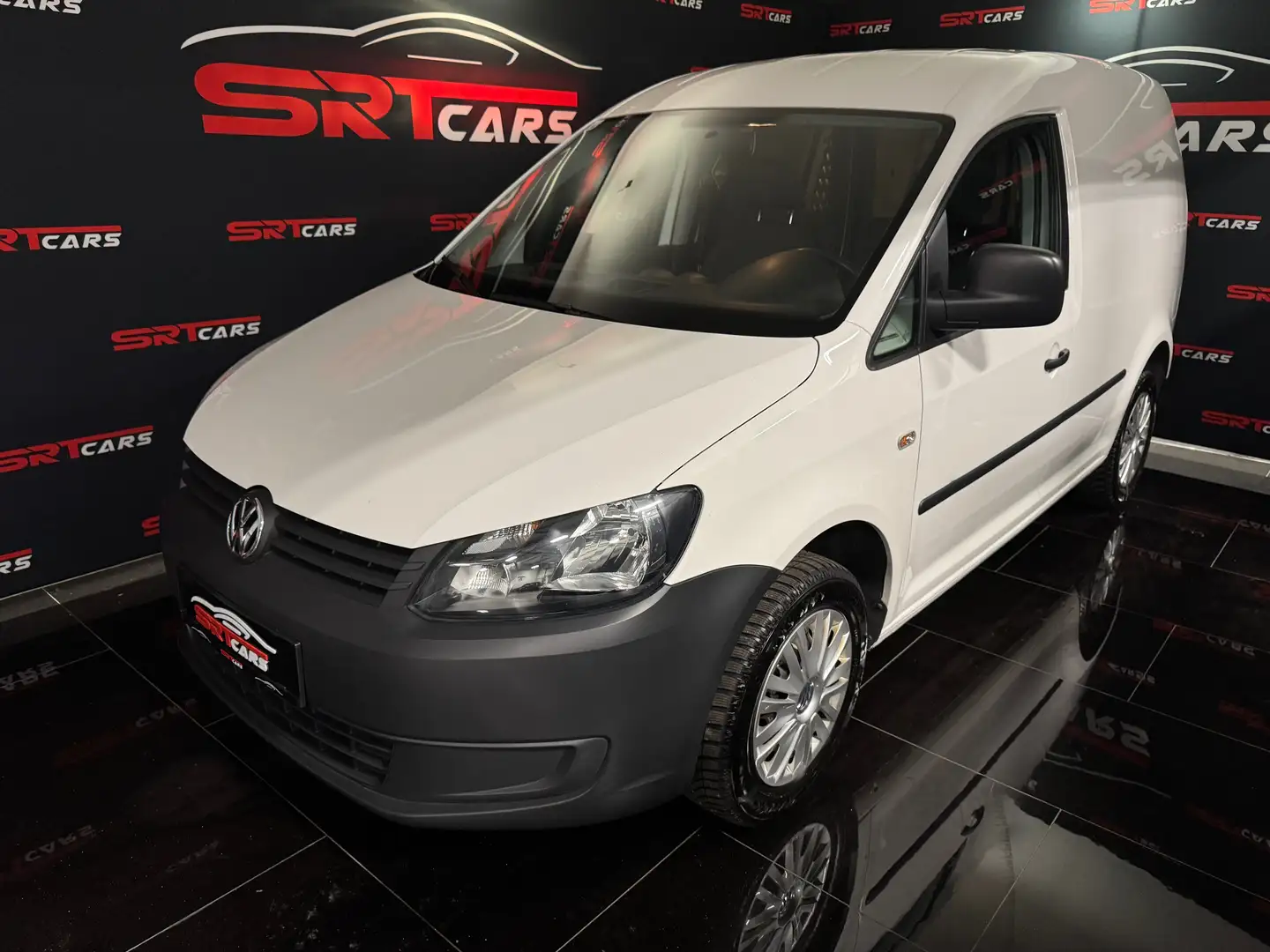 Volkswagen Caddy Kastenwagen 1,6 TDI *Klima Weiß - 1