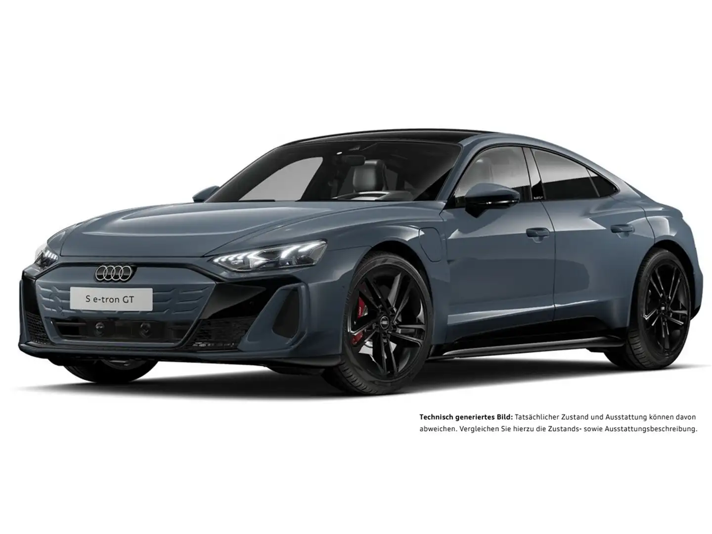 Audi e-tron GT quattro PANO B&O 360°CAM ACC LM21 Szary - 2