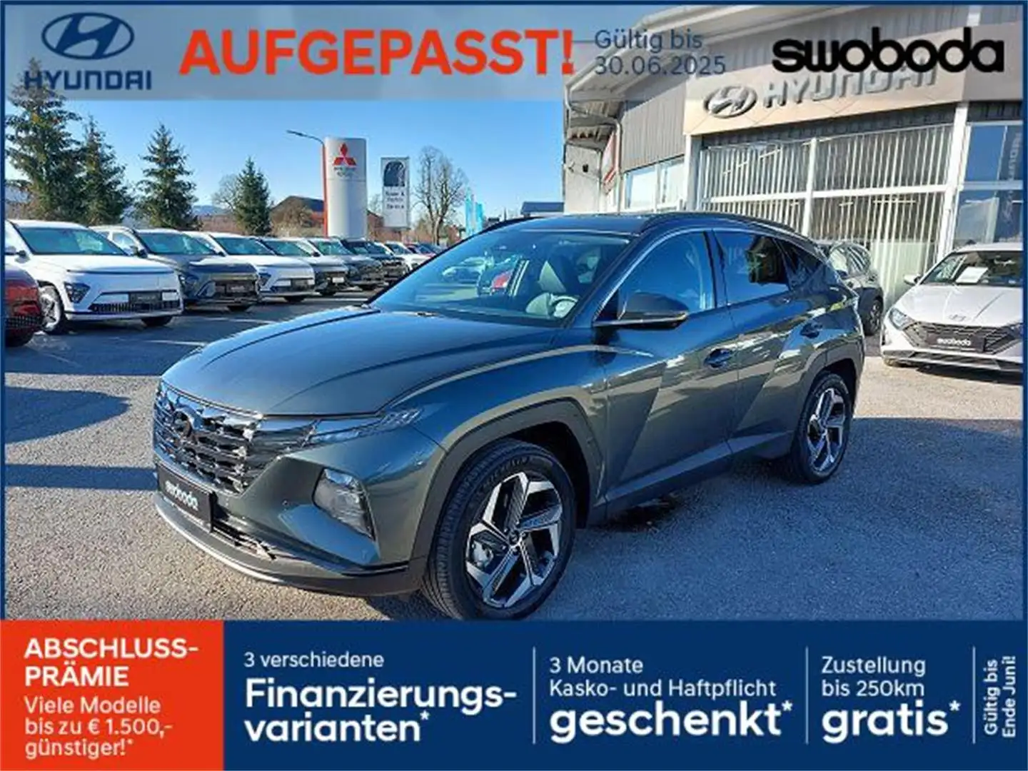 Hyundai TUCSON Tucson NX4 Prestige Line 1,6 T-GDi PHEV 4WD AT t1p Gris - 1