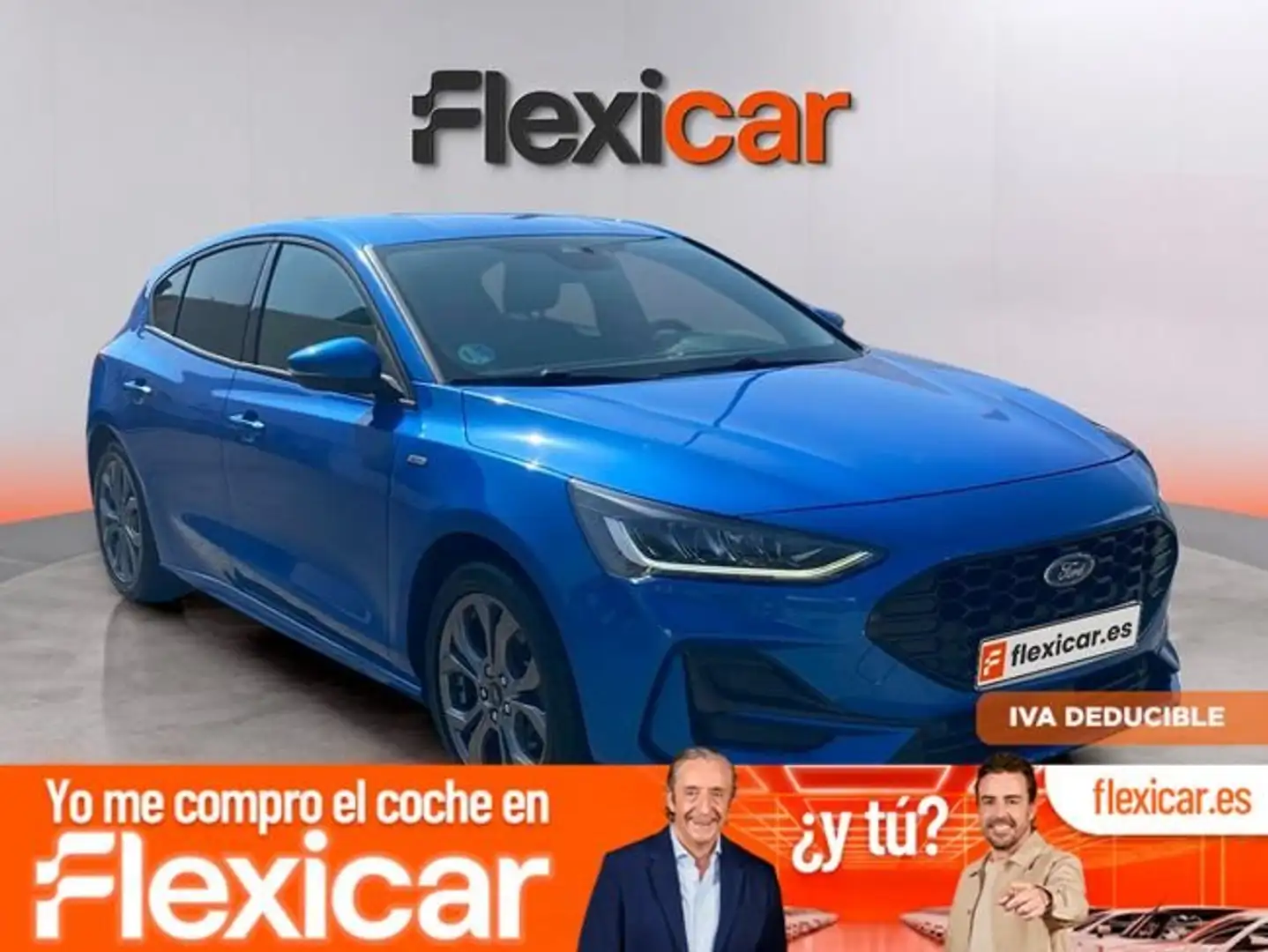Ford Focus 1.0 Ecoboost MHEV 92kW ST-Line Azul - 1
