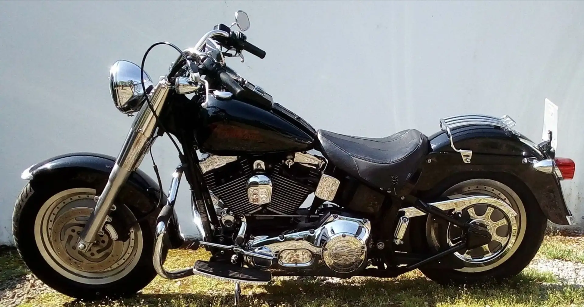 Harley-Davidson Fat Boy Schwarz - 2